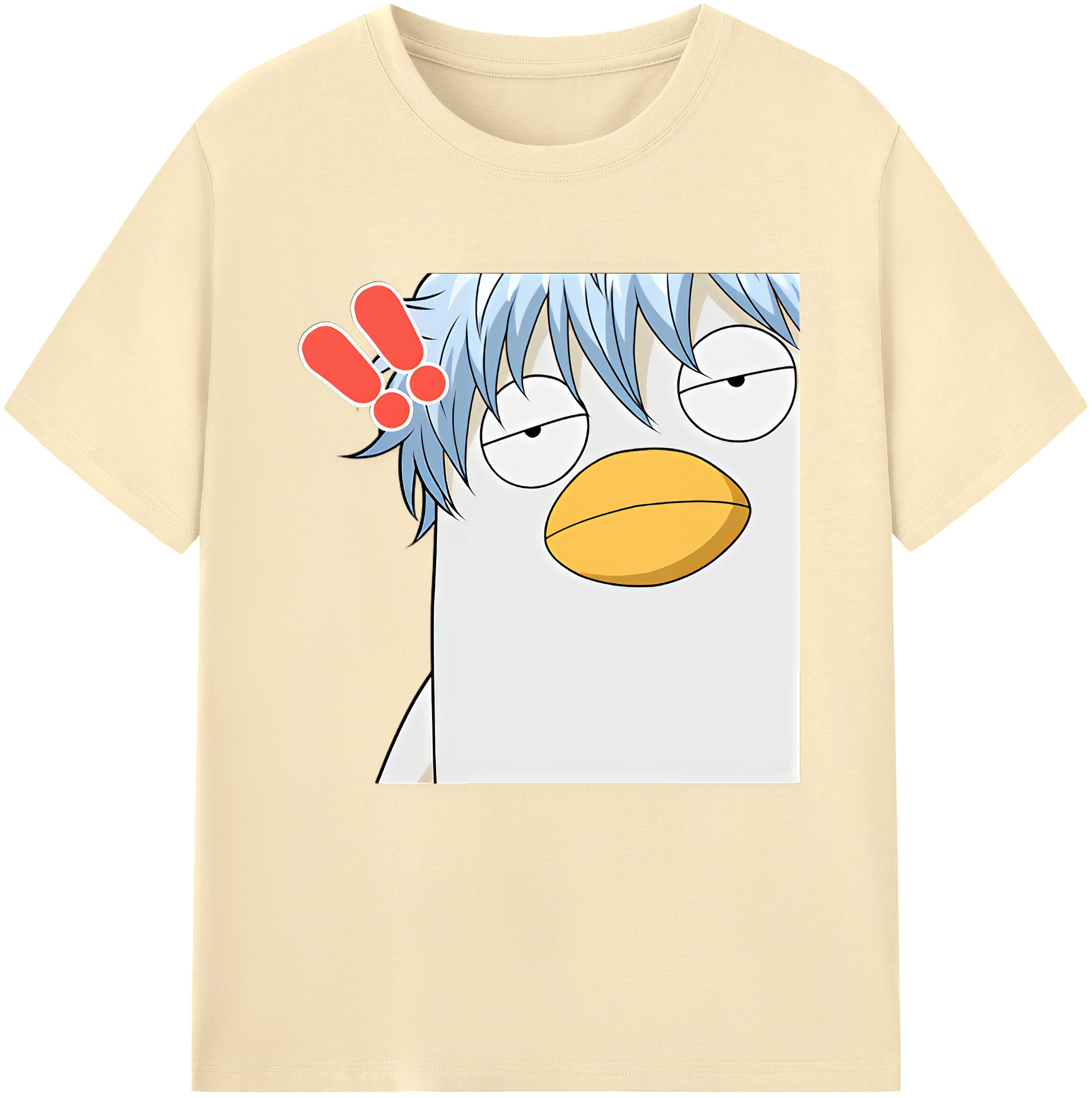 （画像用） ぎんたま 坂田銀時（さかたぎんとき） 神楽 志村新八（しむら しんぱち） GINTAMA Sakata Gintoki Kagura Shimura Shinpachi 綿100％半袖Tシャツ（フロントプリント）
