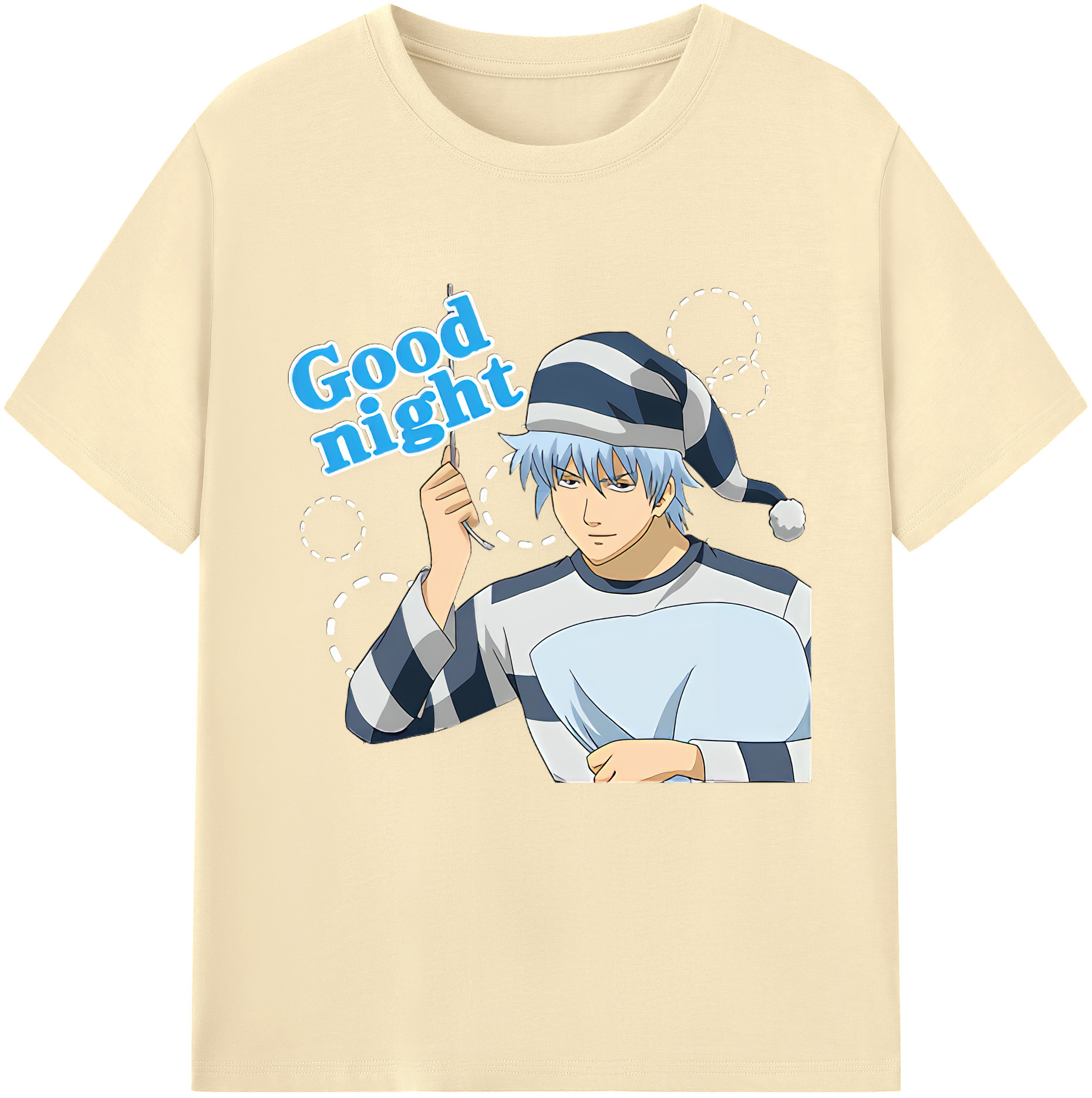 （画像用） ぎんたま 坂田銀時（さかたぎんとき） 神楽 志村新八（しむら しんぱち） GINTAMA Sakata Gintoki Kagura Shimura Shinpachi 綿100％半袖Tシャツ（フロントプリント）