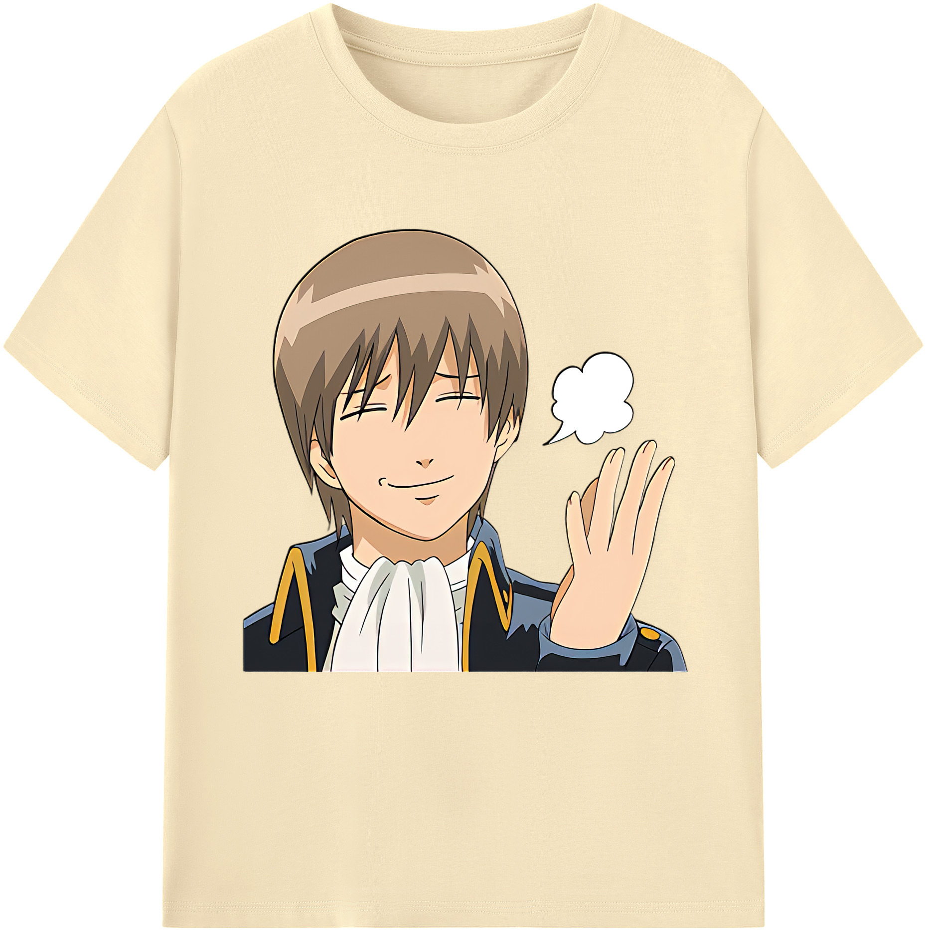 （画像用） ぎんたま 坂田銀時（さかたぎんとき） 神楽 志村新八（しむら しんぱち） GINTAMA Sakata Gintoki Kagura Shimura Shinpachi 綿100％半袖Tシャツ（フロントプリント）