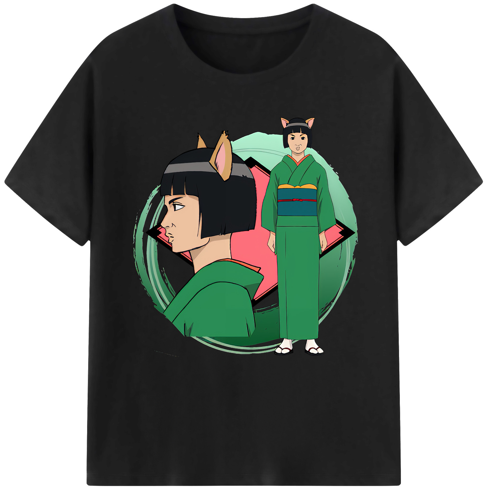 （画像用） ぎんたま 坂田銀時（さかたぎんとき） 神楽 志村新八（しむら しんぱち） GINTAMA Sakata Gintoki Kagura Shimura Shinpachi 綿100％半袖Tシャツ（フロントプリント）