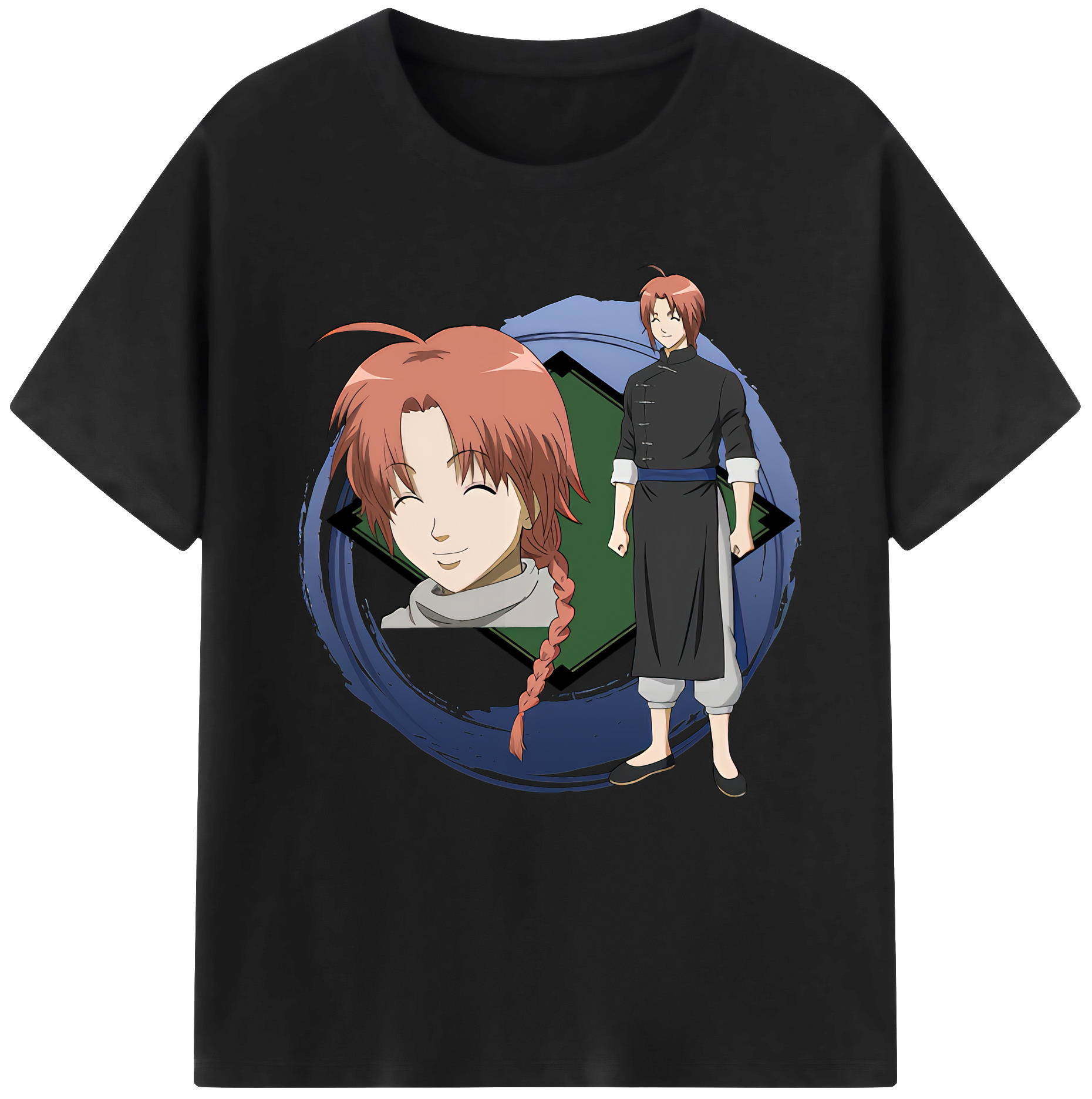 （画像用） ぎんたま 坂田銀時（さかたぎんとき） 神楽 志村新八（しむら しんぱち） GINTAMA Sakata Gintoki Kagura Shimura Shinpachi 綿100％半袖Tシャツ（フロントプリント）