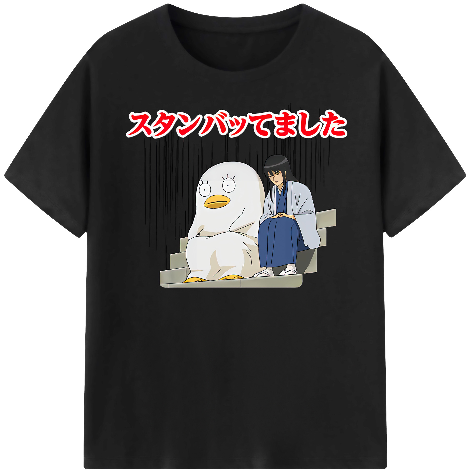 （画像用） ぎんたま 坂田銀時（さかたぎんとき） 神楽 志村新八（しむら しんぱち） GINTAMA Sakata Gintoki Kagura Shimura Shinpachi 綿100％半袖Tシャツ（フロントプリント）