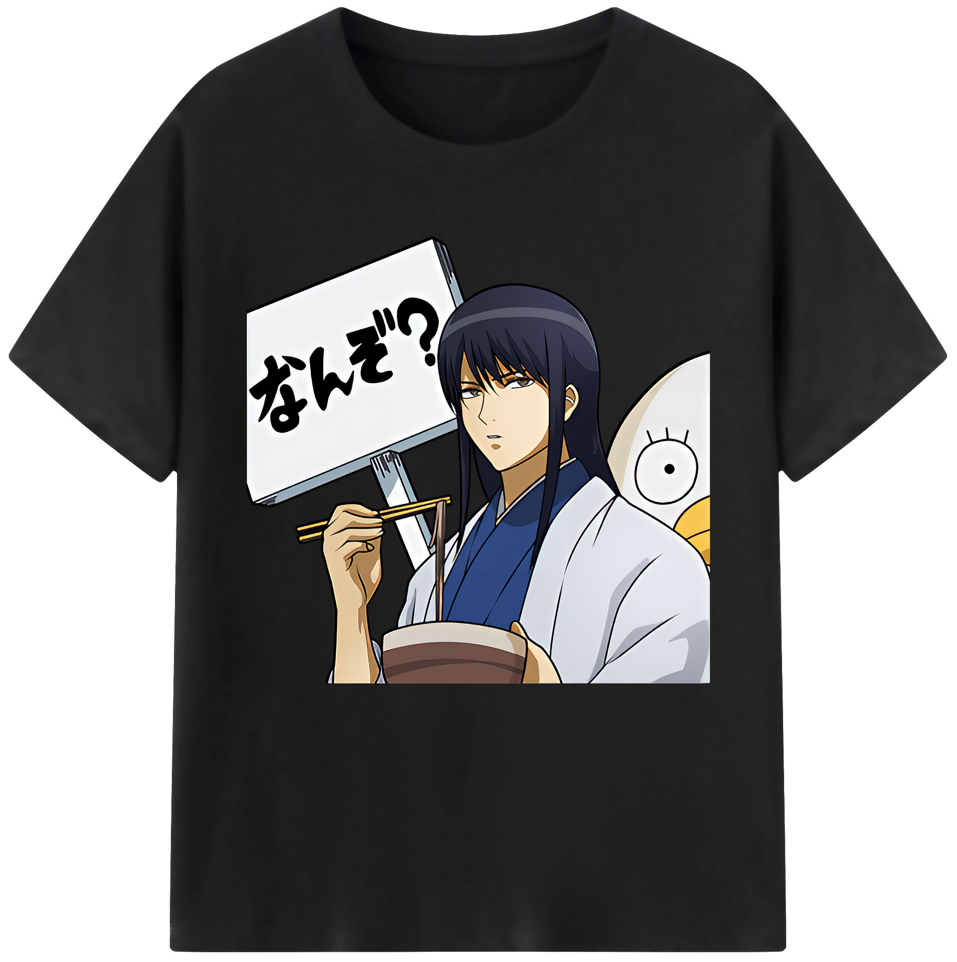 （画像用） ぎんたま 坂田銀時（さかたぎんとき） 神楽 志村新八（しむら しんぱち） GINTAMA Sakata Gintoki Kagura Shimura Shinpachi 綿100％半袖Tシャツ（フロントプリント）