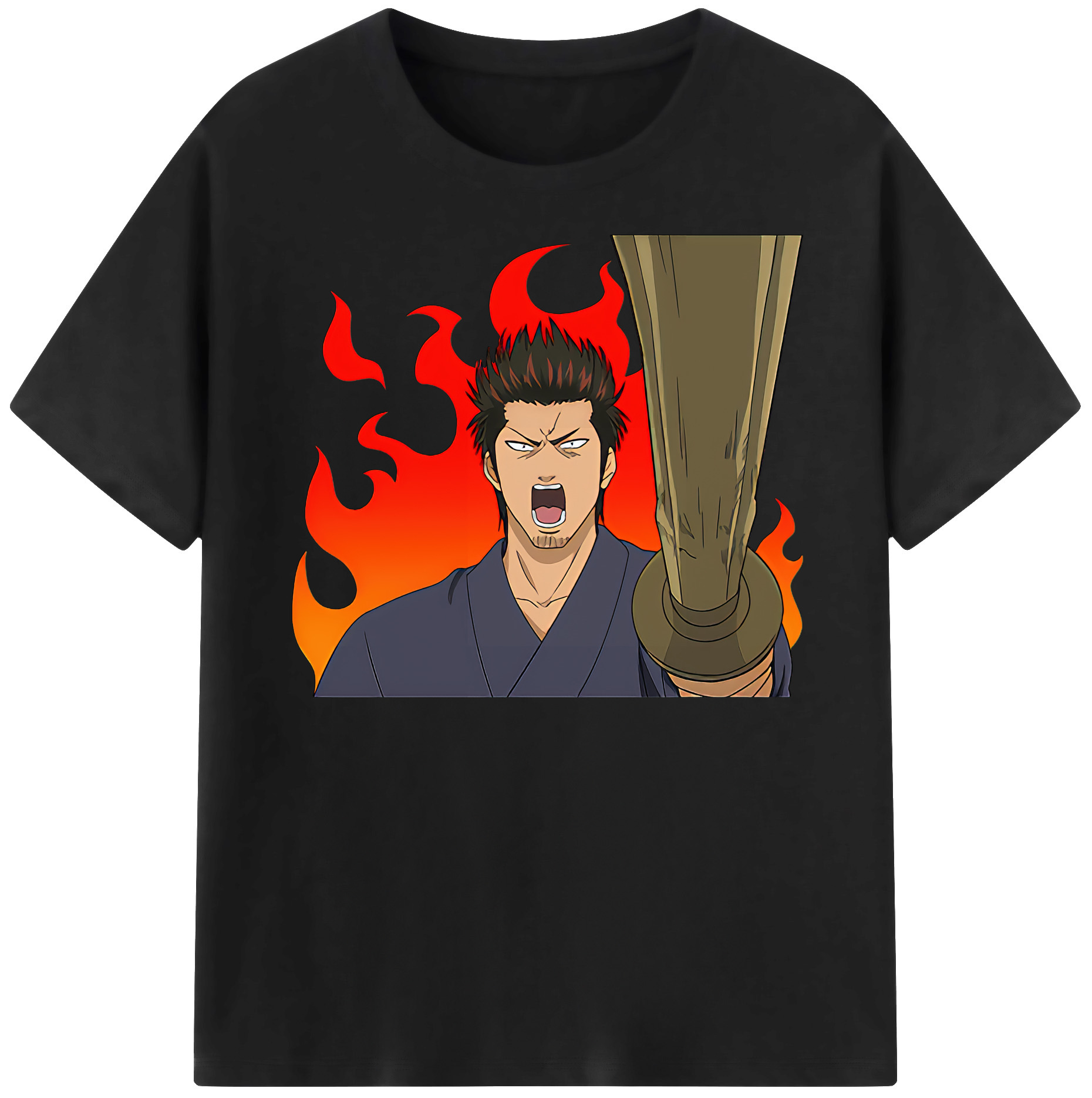 （画像用） ぎんたま 坂田銀時（さかたぎんとき） 神楽 志村新八（しむら しんぱち） GINTAMA Sakata Gintoki Kagura Shimura Shinpachi 綿100％半袖Tシャツ（フロントプリント）