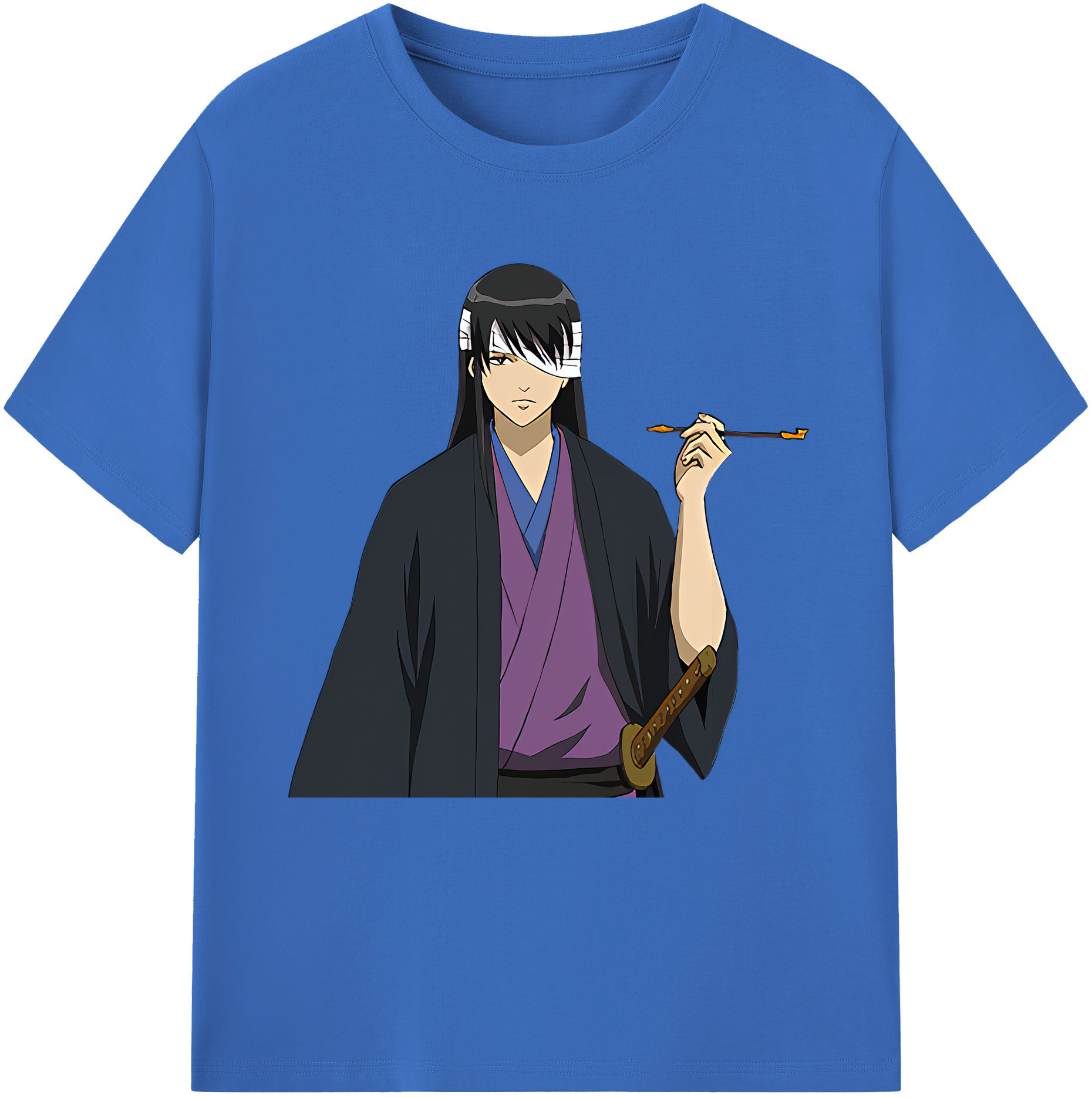 （画像用） ぎんたま 坂田銀時（さかたぎんとき） 神楽 志村新八（しむら しんぱち） GINTAMA Sakata Gintoki Kagura Shimura Shinpachi 綿100％半袖Tシャツ（フロントプリント）