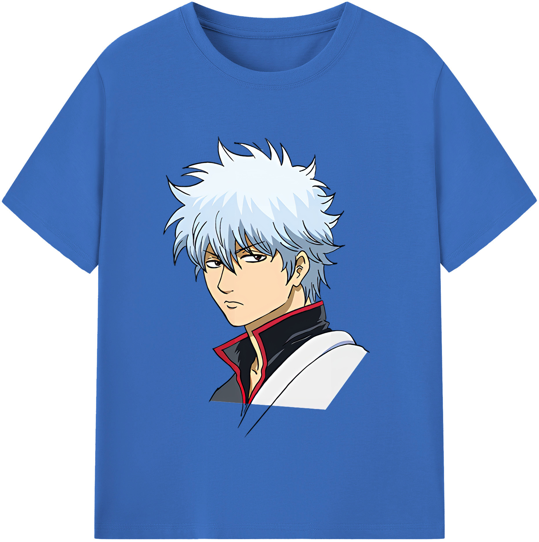 （画像用） ぎんたま 坂田銀時（さかたぎんとき） 神楽 志村新八（しむら しんぱち） GINTAMA Sakata Gintoki Kagura Shimura Shinpachi 綿100％半袖Tシャツ（フロントプリント）
