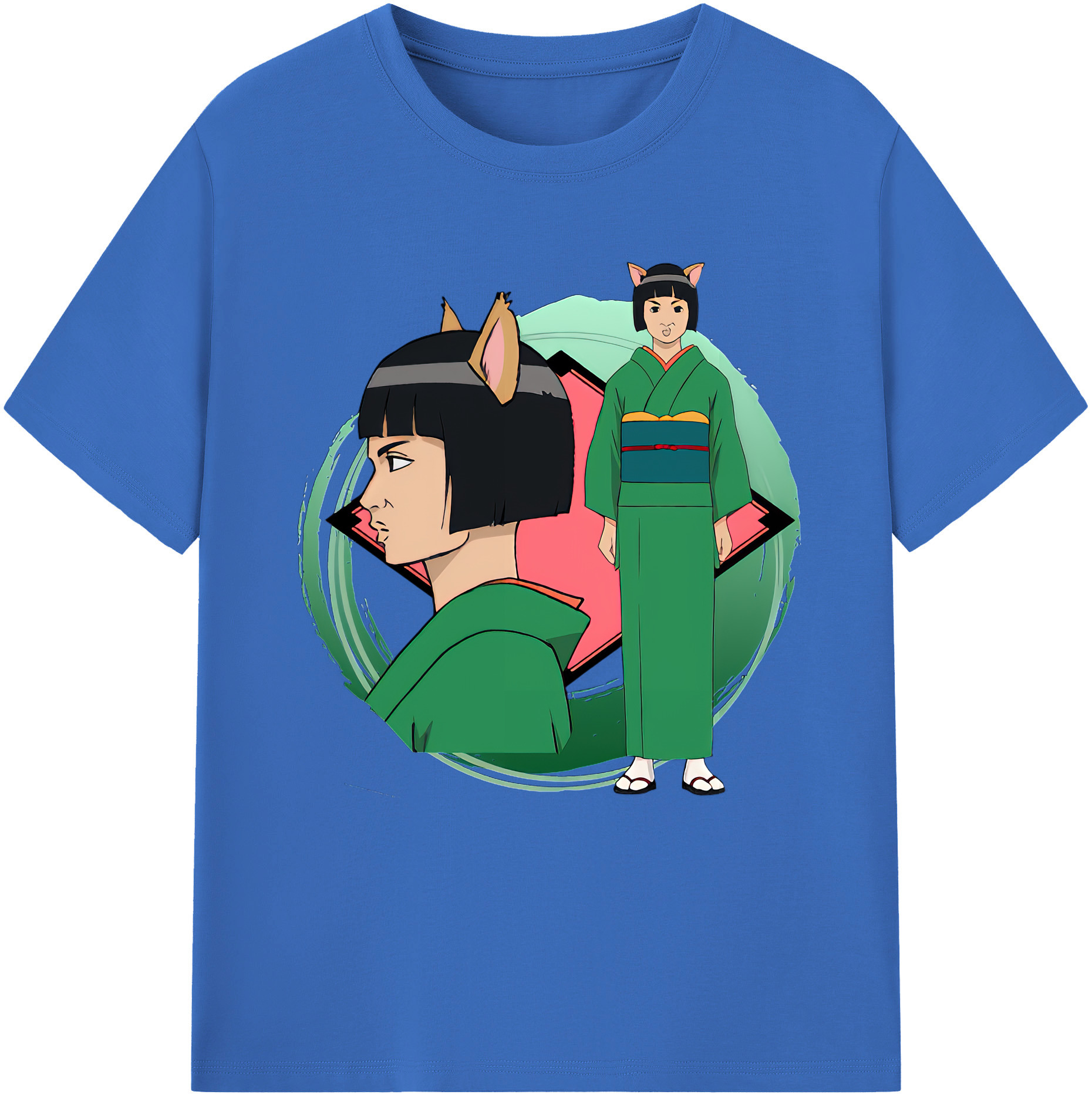 （画像用） ぎんたま 坂田銀時（さかたぎんとき） 神楽 志村新八（しむら しんぱち） GINTAMA Sakata Gintoki Kagura Shimura Shinpachi 綿100％半袖Tシャツ（フロントプリント）