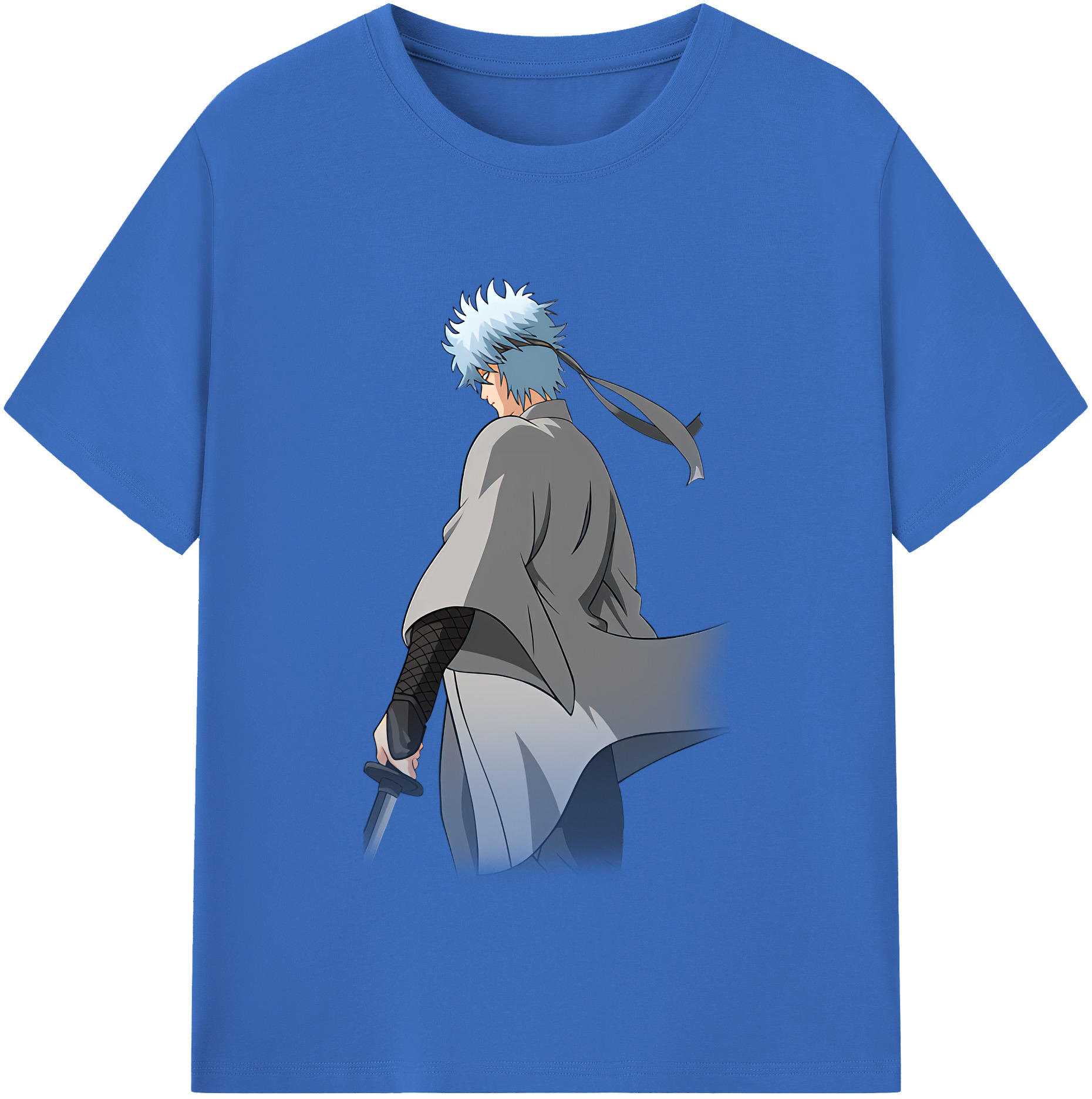 （画像用） ぎんたま 坂田銀時（さかたぎんとき） 神楽 志村新八（しむら しんぱち） GINTAMA Sakata Gintoki Kagura Shimura Shinpachi 綿100％半袖Tシャツ（フロントプリント）