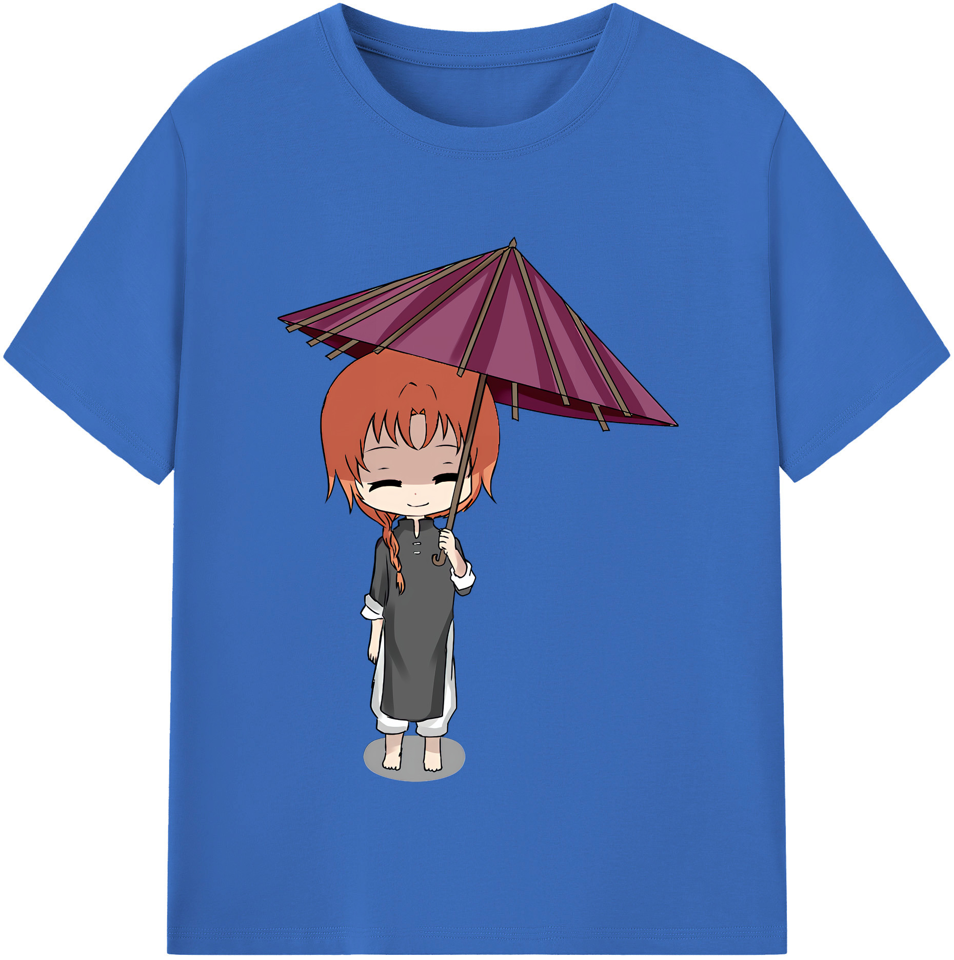 （画像用） ぎんたま 坂田銀時（さかたぎんとき） 神楽 志村新八（しむら しんぱち） GINTAMA Sakata Gintoki Kagura Shimura Shinpachi 綿100％半袖Tシャツ（フロントプリント）