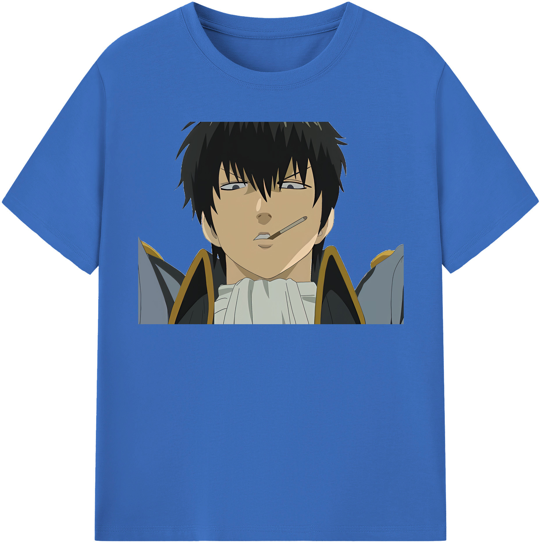 （画像用） ぎんたま 坂田銀時（さかたぎんとき） 神楽 志村新八（しむら しんぱち） GINTAMA Sakata Gintoki Kagura Shimura Shinpachi 綿100％半袖Tシャツ（フロントプリント）