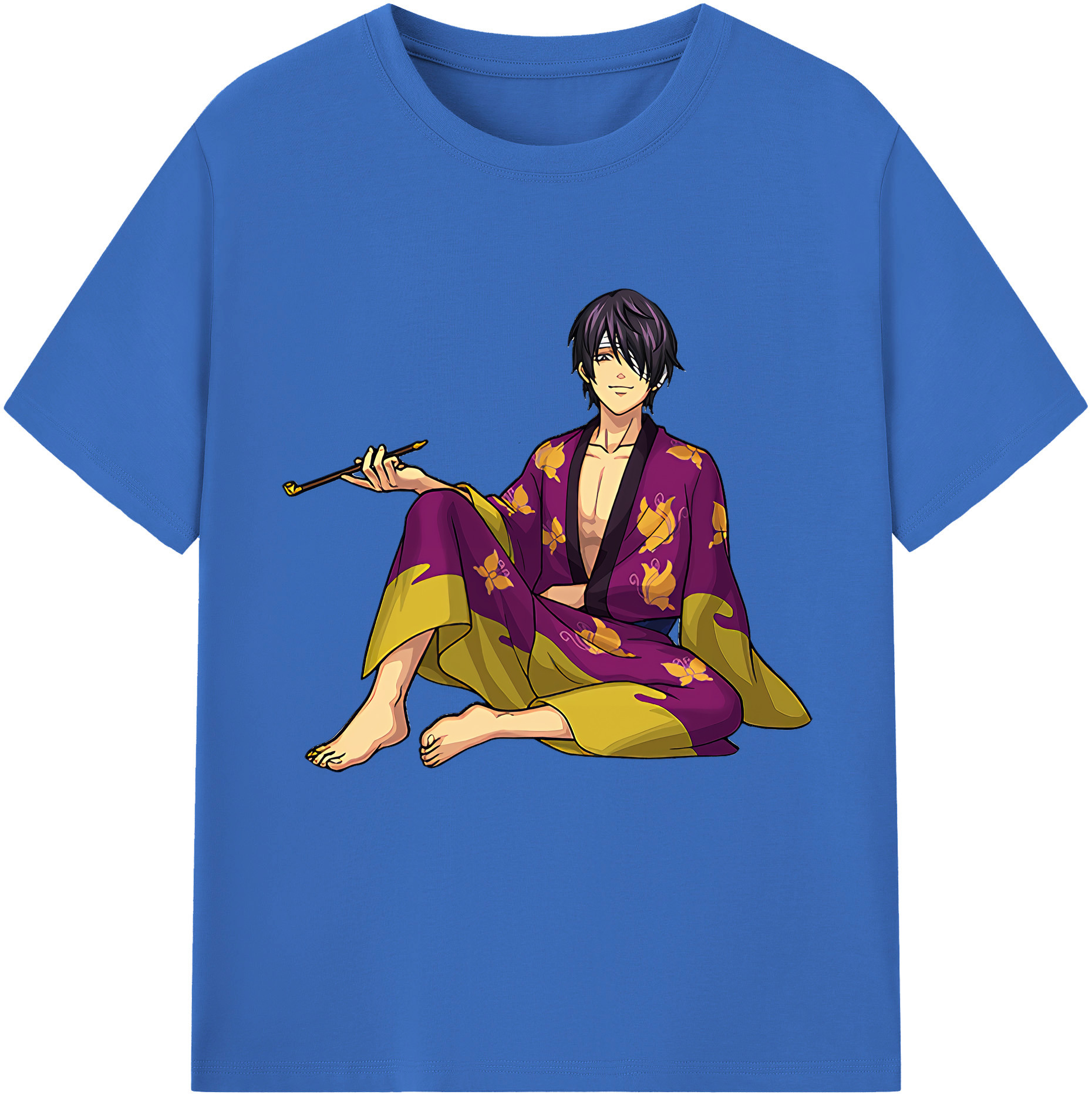 （画像用） ぎんたま 坂田銀時（さかたぎんとき） 神楽 志村新八（しむら しんぱち） GINTAMA Sakata Gintoki Kagura Shimura Shinpachi 綿100％半袖Tシャツ（フロントプリント）