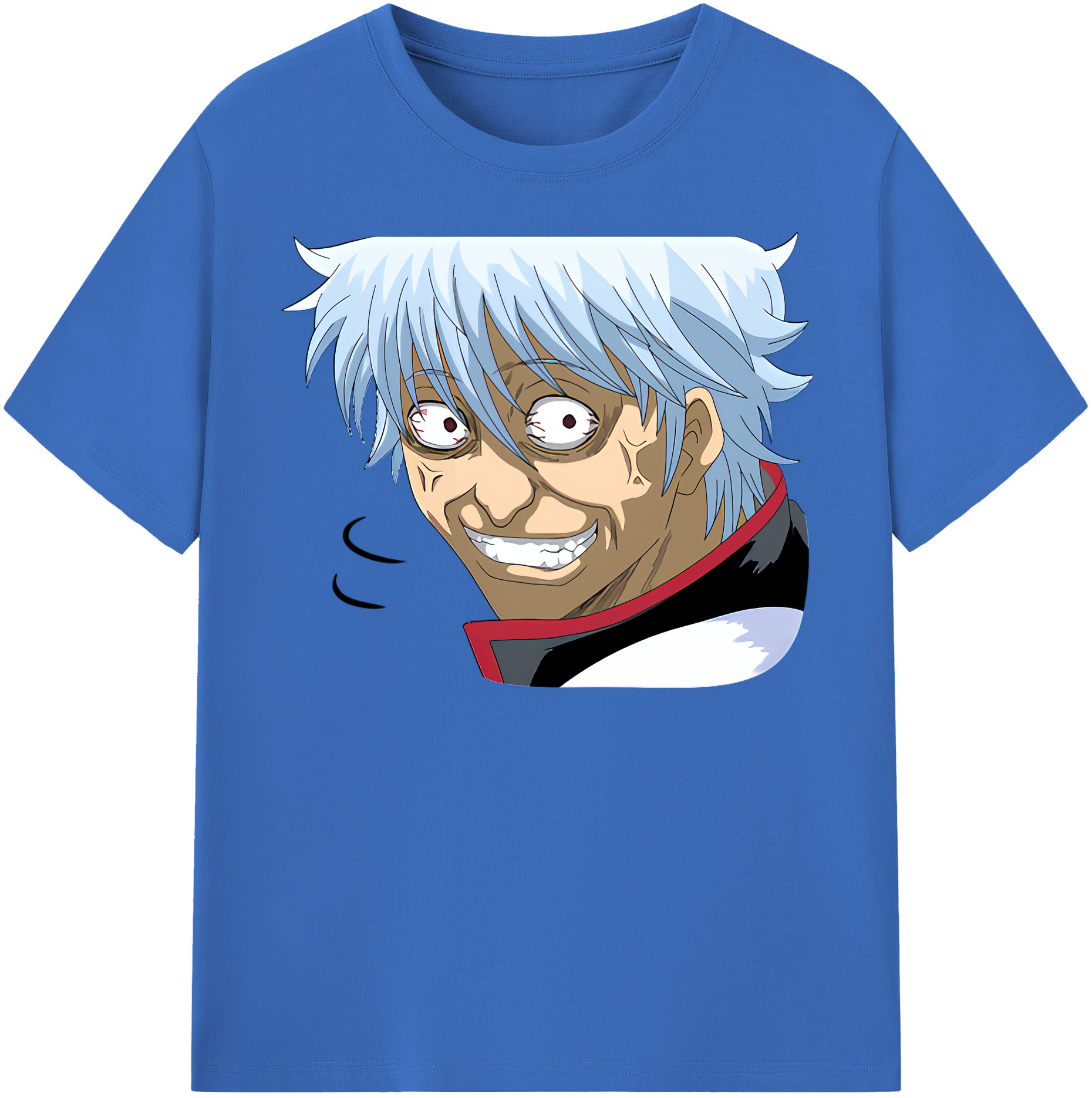 （画像用） ぎんたま 坂田銀時（さかたぎんとき） 神楽 志村新八（しむら しんぱち） GINTAMA Sakata Gintoki Kagura Shimura Shinpachi 綿100％半袖Tシャツ（フロントプリント）