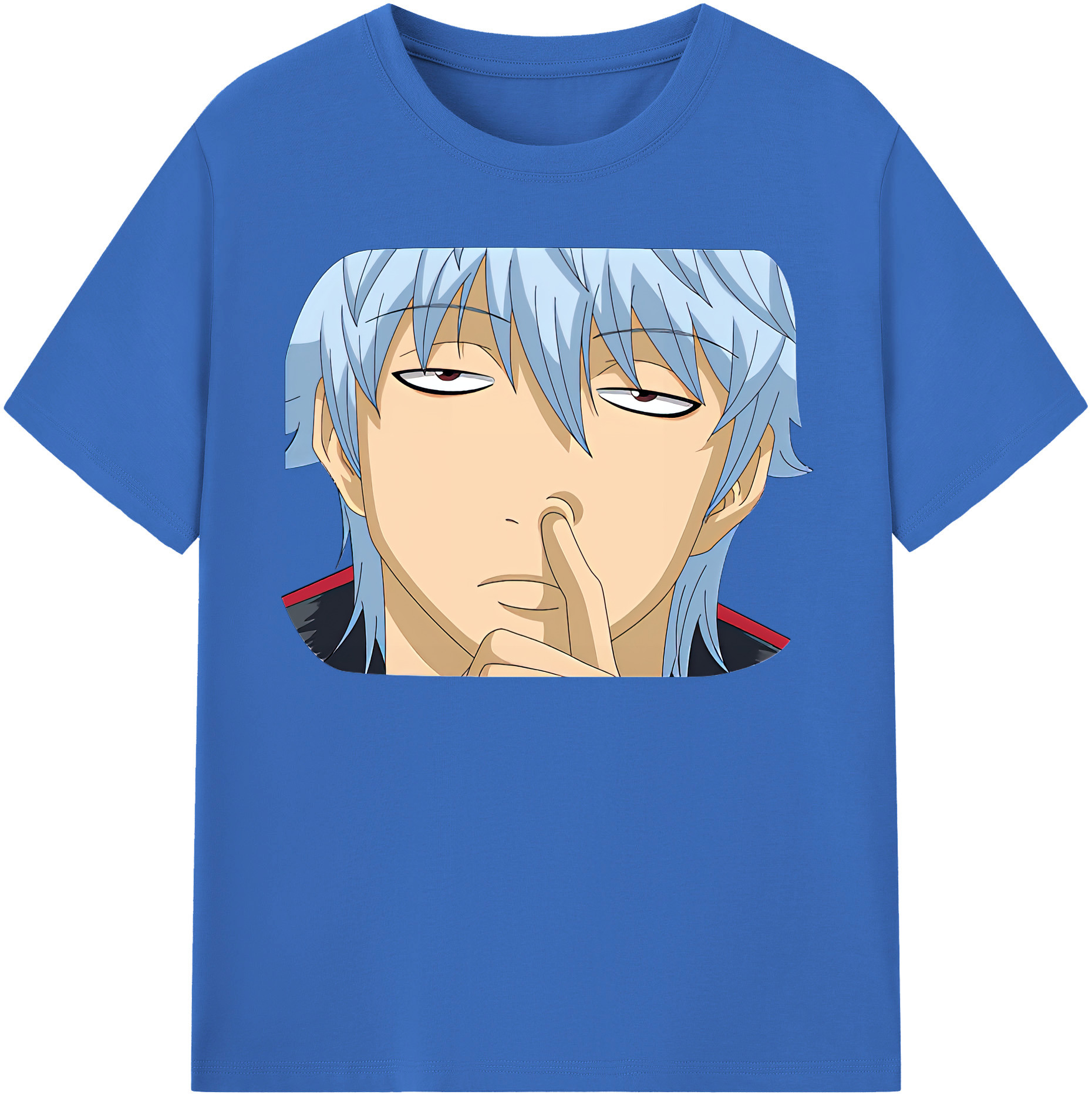 （画像用） ぎんたま 坂田銀時（さかたぎんとき） 神楽 志村新八（しむら しんぱち） GINTAMA Sakata Gintoki Kagura Shimura Shinpachi 綿100％半袖Tシャツ（フロントプリント）
