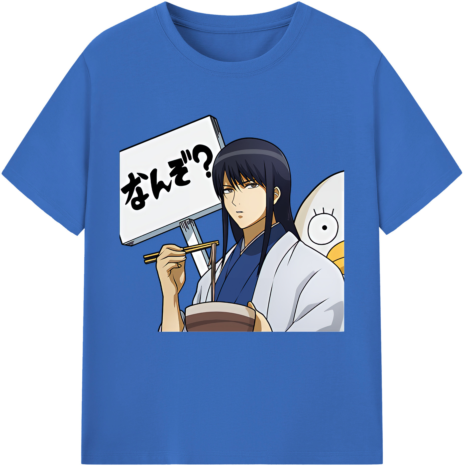 （画像用） ぎんたま 坂田銀時（さかたぎんとき） 神楽 志村新八（しむら しんぱち） GINTAMA Sakata Gintoki Kagura Shimura Shinpachi 綿100％半袖Tシャツ（フロントプリント）