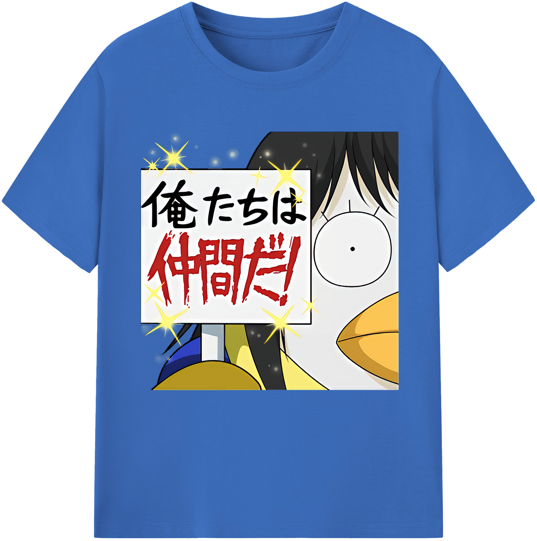 （画像用） ぎんたま 坂田銀時（さかたぎんとき） 神楽 志村新八（しむら しんぱち） GINTAMA Sakata Gintoki Kagura Shimura Shinpachi 綿100％半袖Tシャツ（フロントプリント）