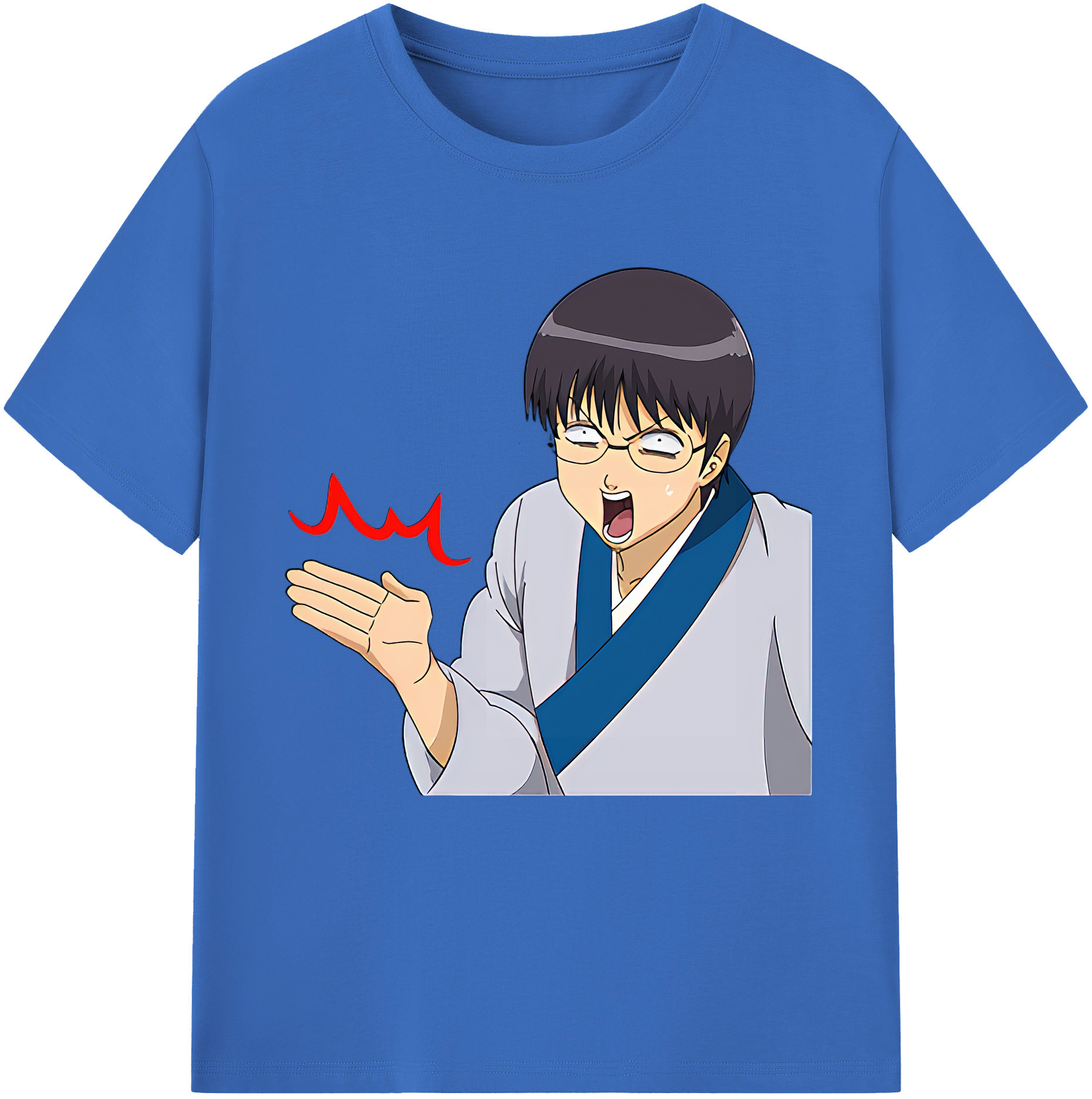 （画像用） ぎんたま 坂田銀時（さかたぎんとき） 神楽 志村新八（しむら しんぱち） GINTAMA Sakata Gintoki Kagura Shimura Shinpachi 綿100％半袖Tシャツ（フロントプリント）