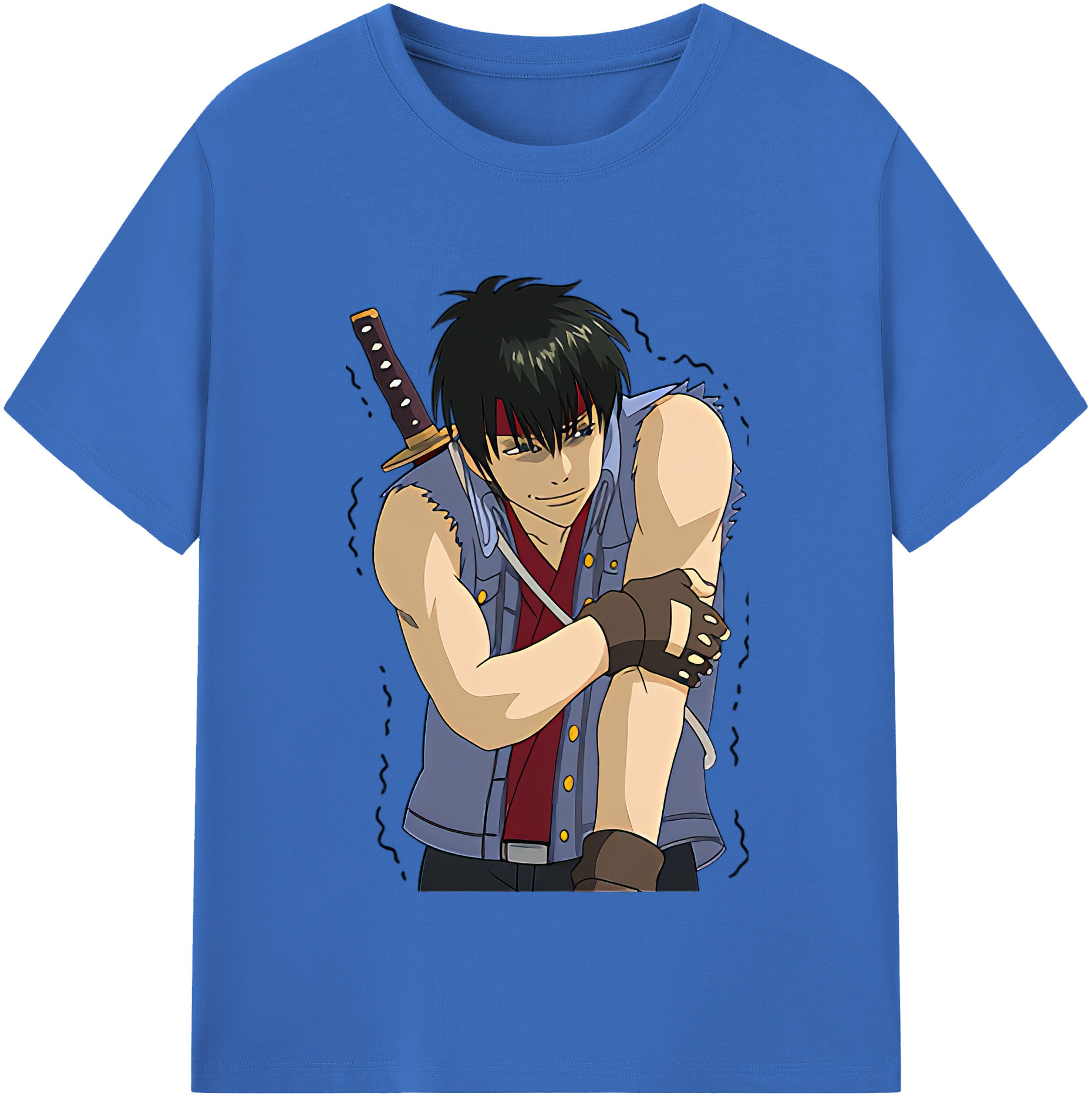 （画像用） ぎんたま 坂田銀時（さかたぎんとき） 神楽 志村新八（しむら しんぱち） GINTAMA Sakata Gintoki Kagura Shimura Shinpachi 綿100％半袖Tシャツ（フロントプリント）