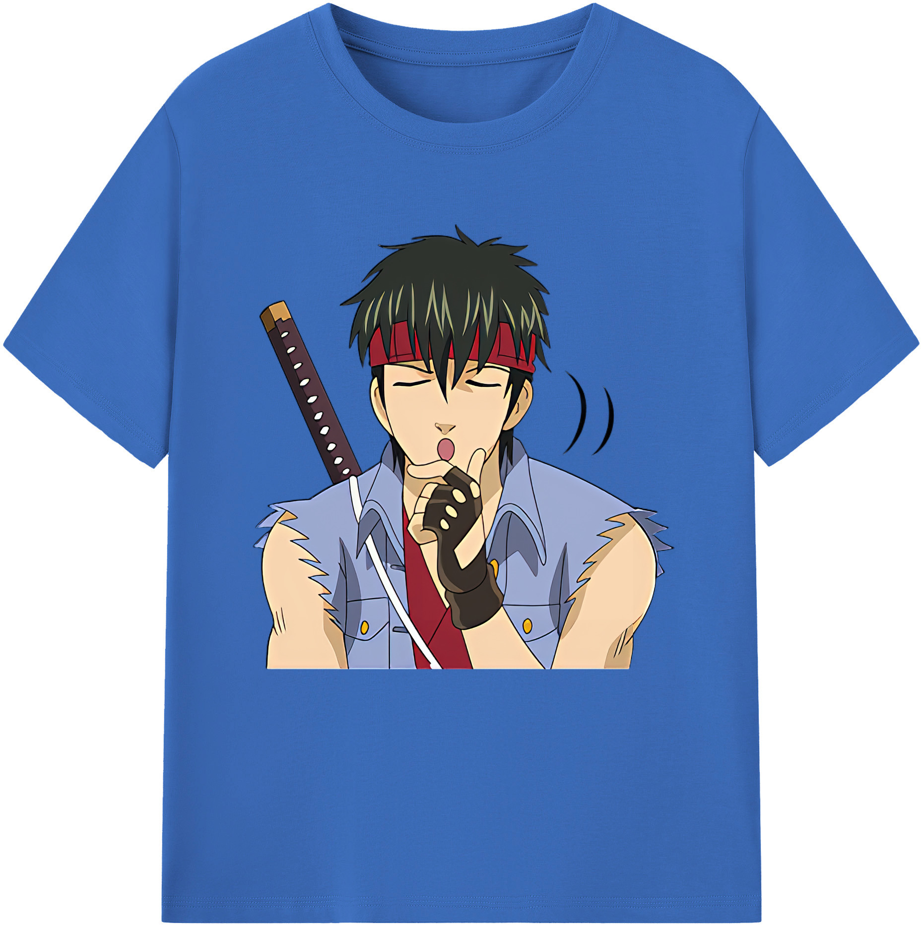 （画像用） ぎんたま 坂田銀時（さかたぎんとき） 神楽 志村新八（しむら しんぱち） GINTAMA Sakata Gintoki Kagura Shimura Shinpachi 綿100％半袖Tシャツ（フロントプリント）