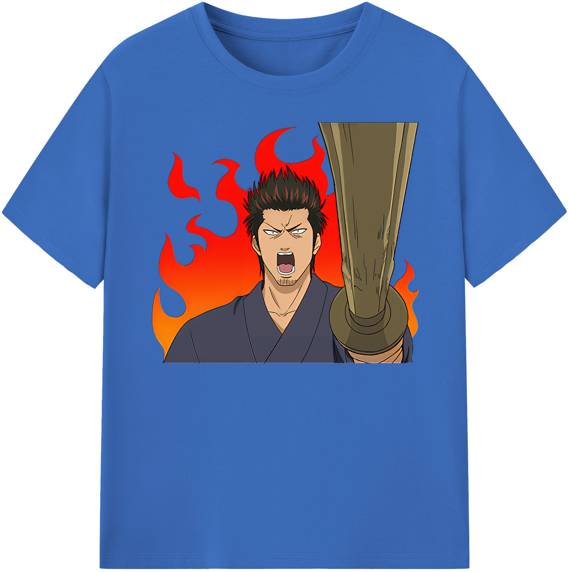 （画像用） ぎんたま 坂田銀時（さかたぎんとき） 神楽 志村新八（しむら しんぱち） GINTAMA Sakata Gintoki Kagura Shimura Shinpachi 綿100％半袖Tシャツ（フロントプリント）