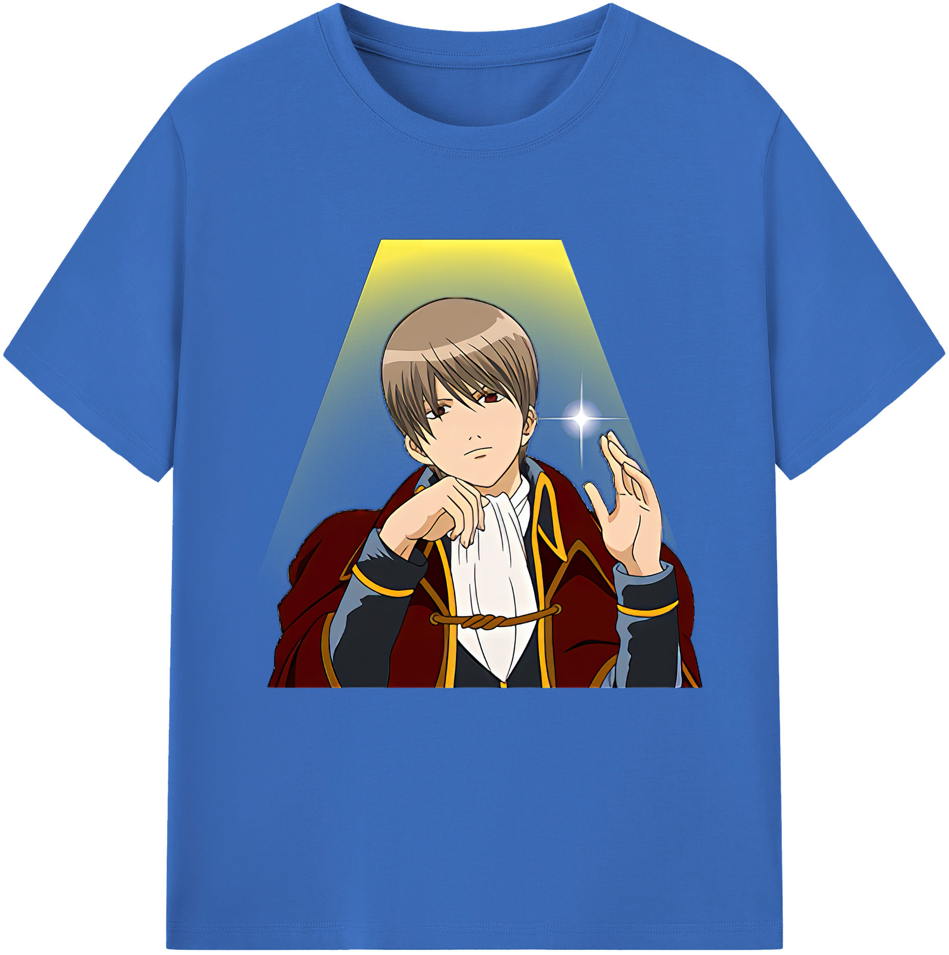 （画像用） ぎんたま 坂田銀時（さかたぎんとき） 神楽 志村新八（しむら しんぱち） GINTAMA Sakata Gintoki Kagura Shimura Shinpachi 綿100％半袖Tシャツ（フロントプリント）