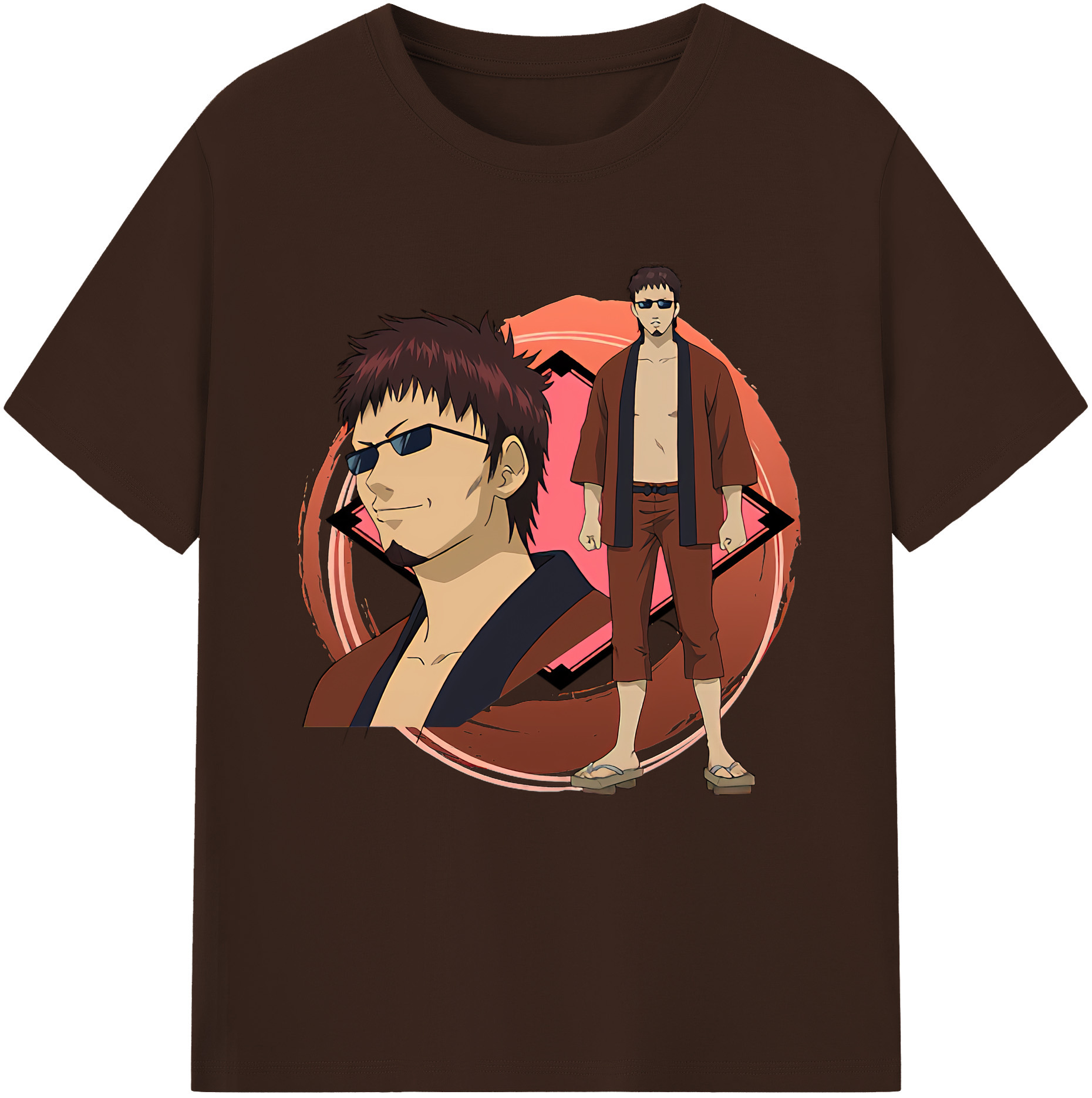 （画像用） ぎんたま 坂田銀時（さかたぎんとき） 神楽 志村新八（しむら しんぱち） GINTAMA Sakata Gintoki Kagura Shimura Shinpachi 綿100％半袖Tシャツ（フロントプリント）