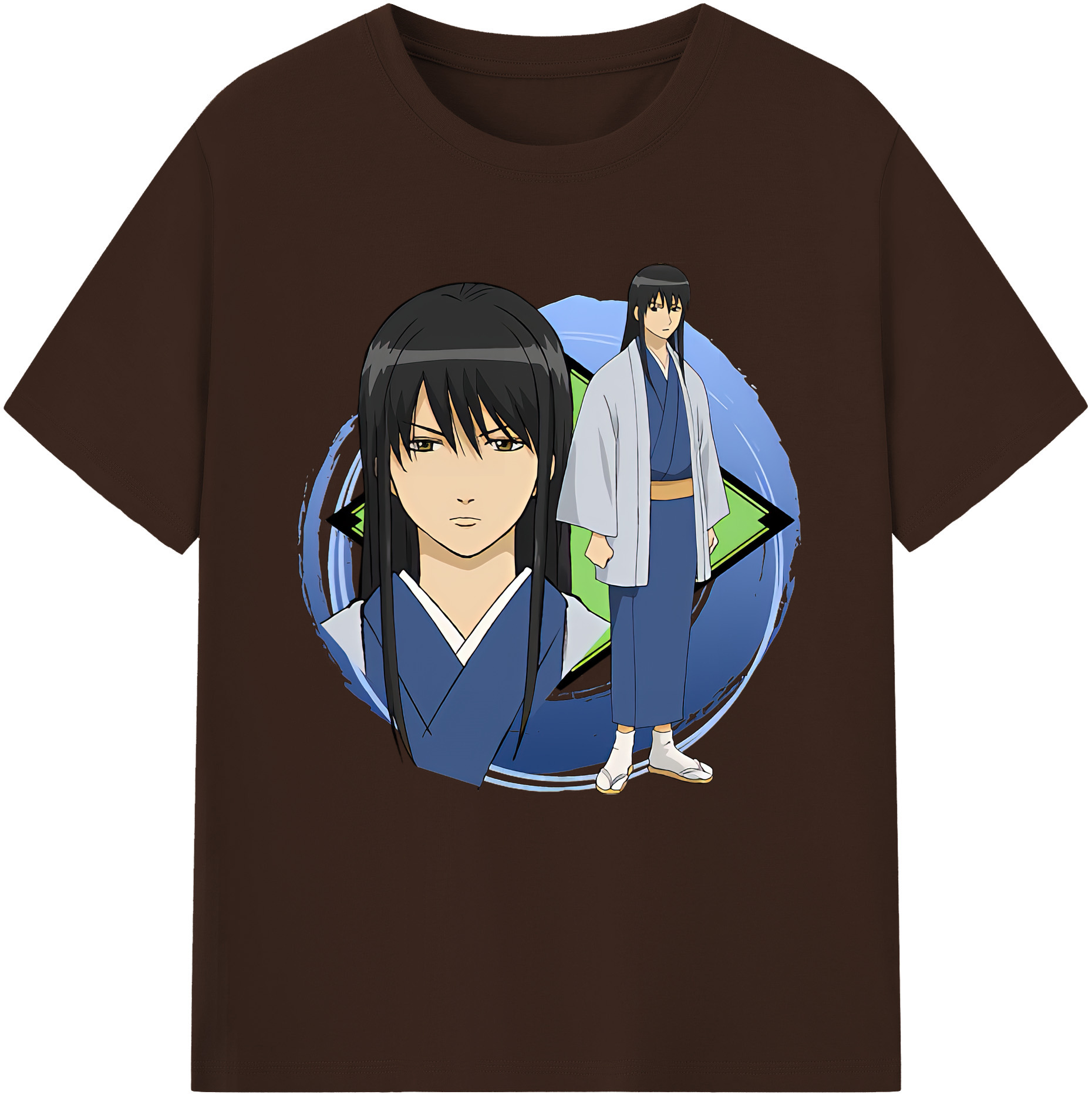 （画像用） ぎんたま 坂田銀時（さかたぎんとき） 神楽 志村新八（しむら しんぱち） GINTAMA Sakata Gintoki Kagura Shimura Shinpachi 綿100％半袖Tシャツ（フロントプリント）