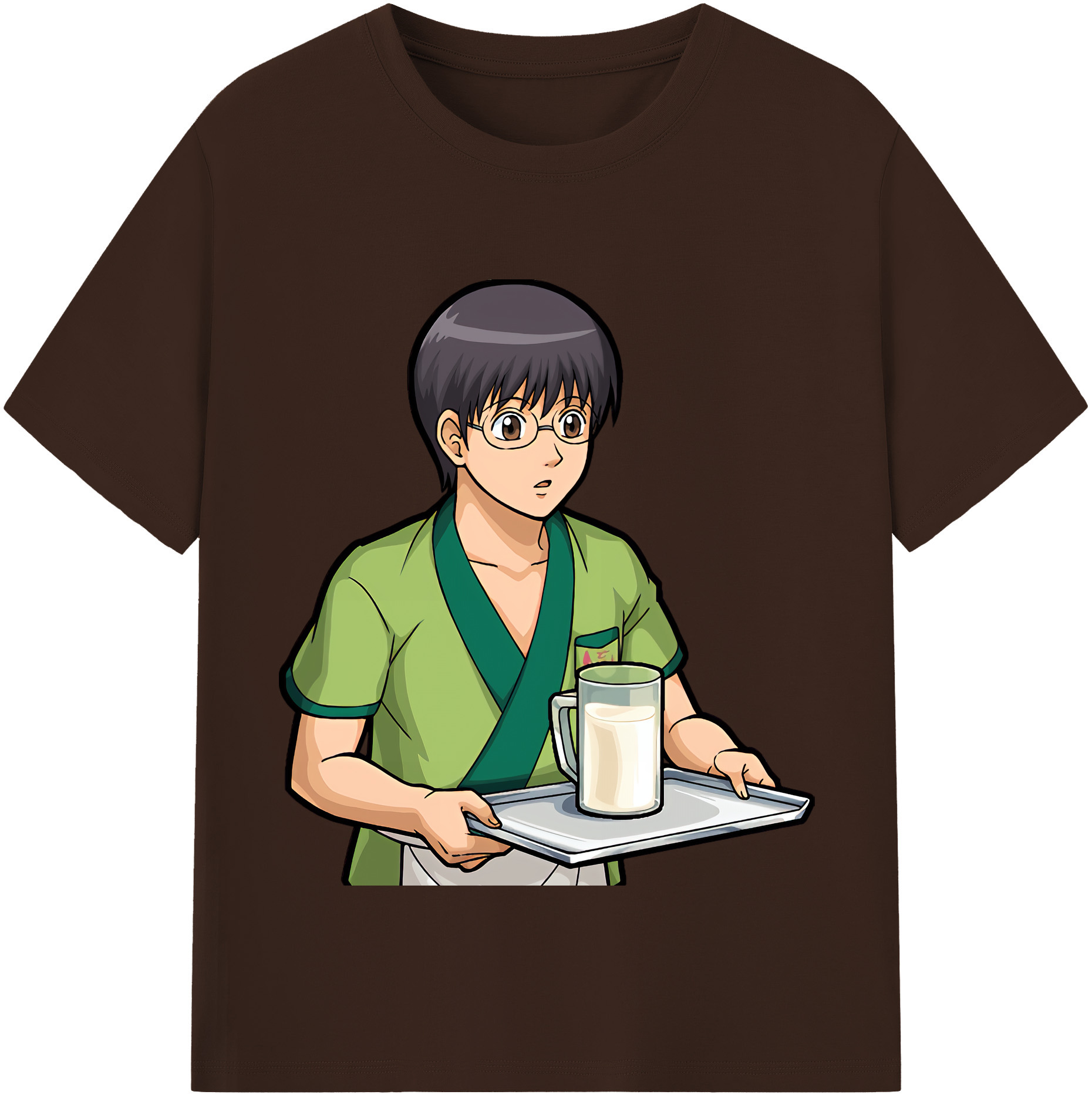 （画像用） ぎんたま 坂田銀時（さかたぎんとき） 神楽 志村新八（しむら しんぱち） GINTAMA Sakata Gintoki Kagura Shimura Shinpachi 綿100％半袖Tシャツ（フロントプリント）