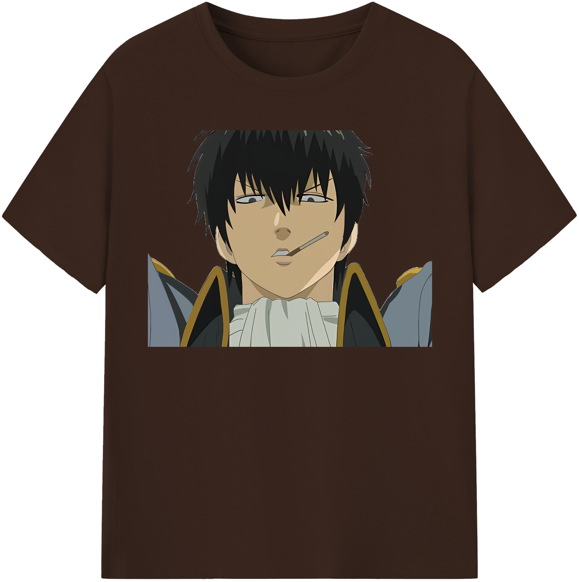 （画像用） ぎんたま 坂田銀時（さかたぎんとき） 神楽 志村新八（しむら しんぱち） GINTAMA Sakata Gintoki Kagura Shimura Shinpachi 綿100％半袖Tシャツ（フロントプリント）