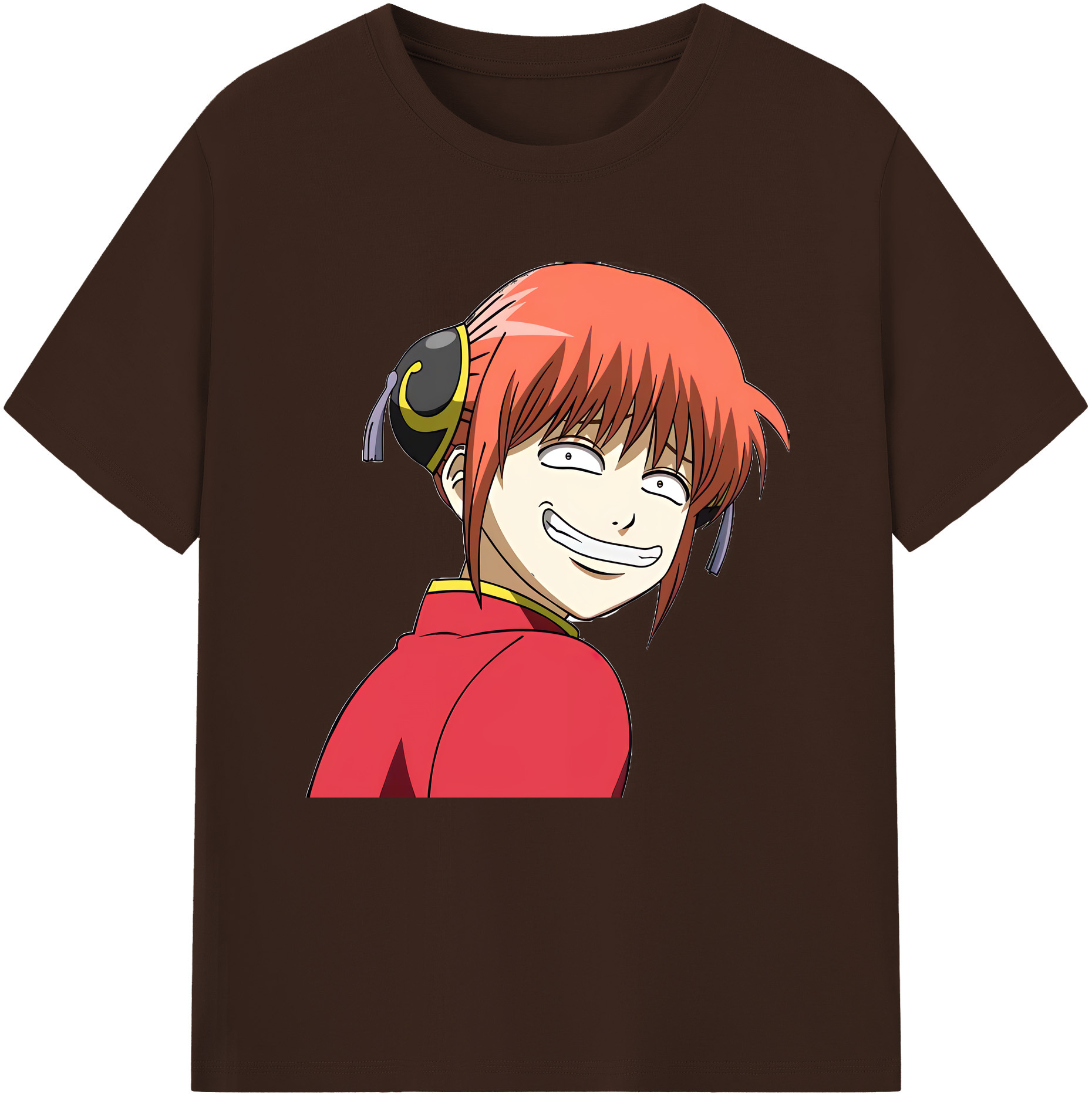 （画像用） ぎんたま 坂田銀時（さかたぎんとき） 神楽 志村新八（しむら しんぱち） GINTAMA Sakata Gintoki Kagura Shimura Shinpachi 綿100％半袖Tシャツ（フロントプリント）