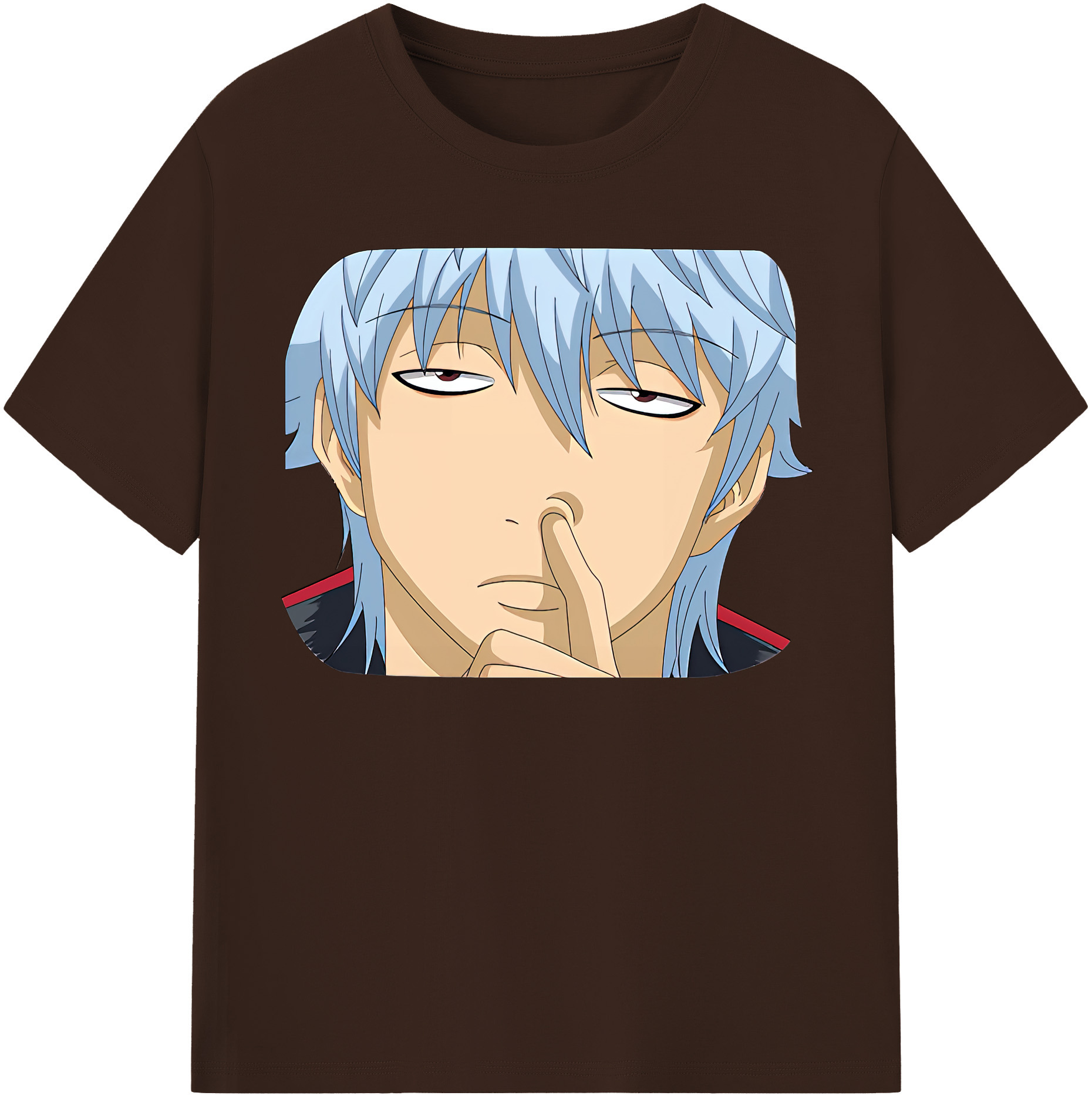 （画像用） ぎんたま 坂田銀時（さかたぎんとき） 神楽 志村新八（しむら しんぱち） GINTAMA Sakata Gintoki Kagura Shimura Shinpachi 綿100％半袖Tシャツ（フロントプリント）