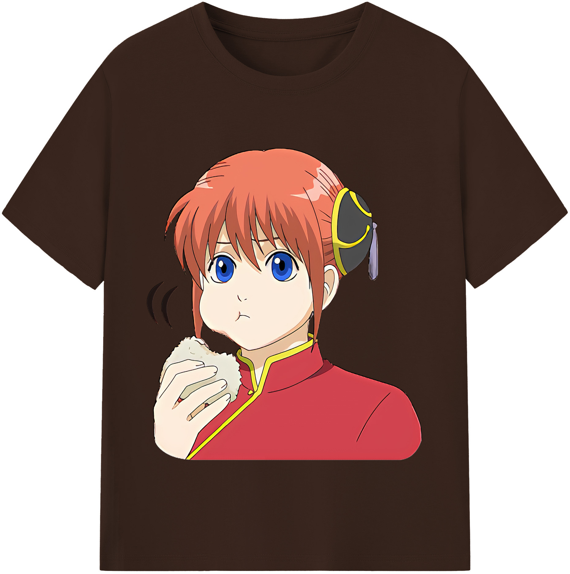 （画像用） ぎんたま 坂田銀時（さかたぎんとき） 神楽 志村新八（しむら しんぱち） GINTAMA Sakata Gintoki Kagura Shimura Shinpachi 綿100％半袖Tシャツ（フロントプリント）