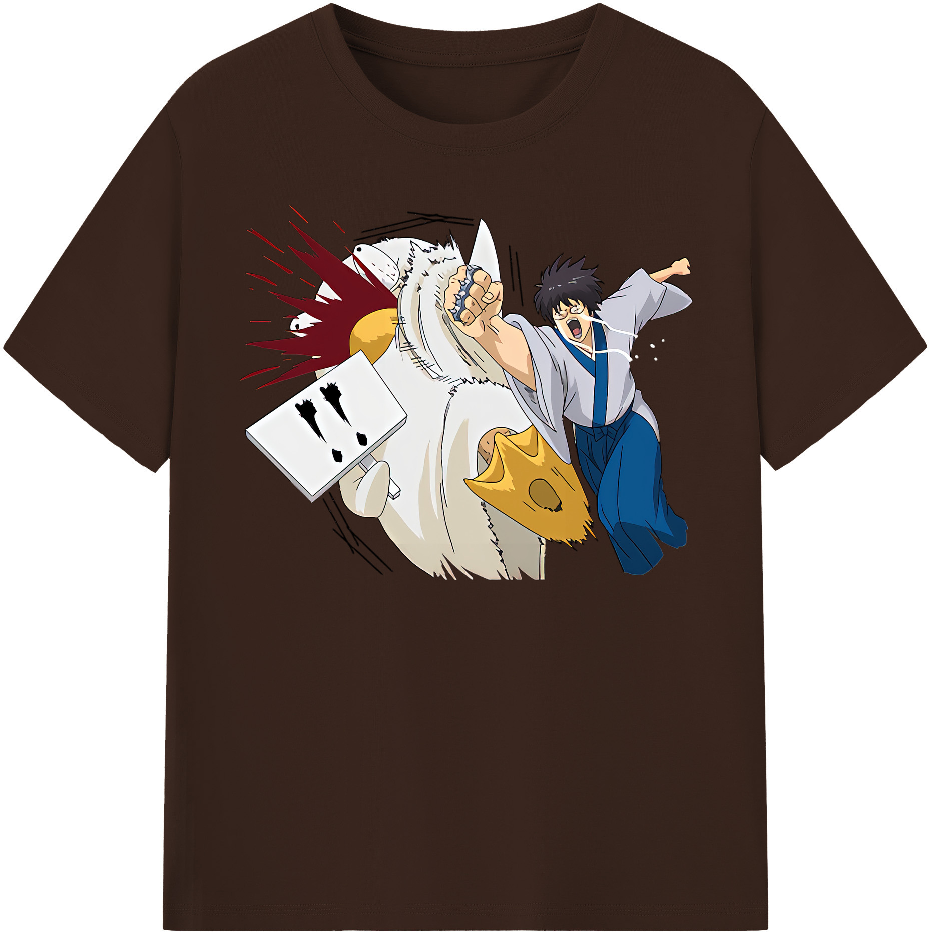 （画像用） ぎんたま 坂田銀時（さかたぎんとき） 神楽 志村新八（しむら しんぱち） GINTAMA Sakata Gintoki Kagura Shimura Shinpachi 綿100％半袖Tシャツ（フロントプリント）