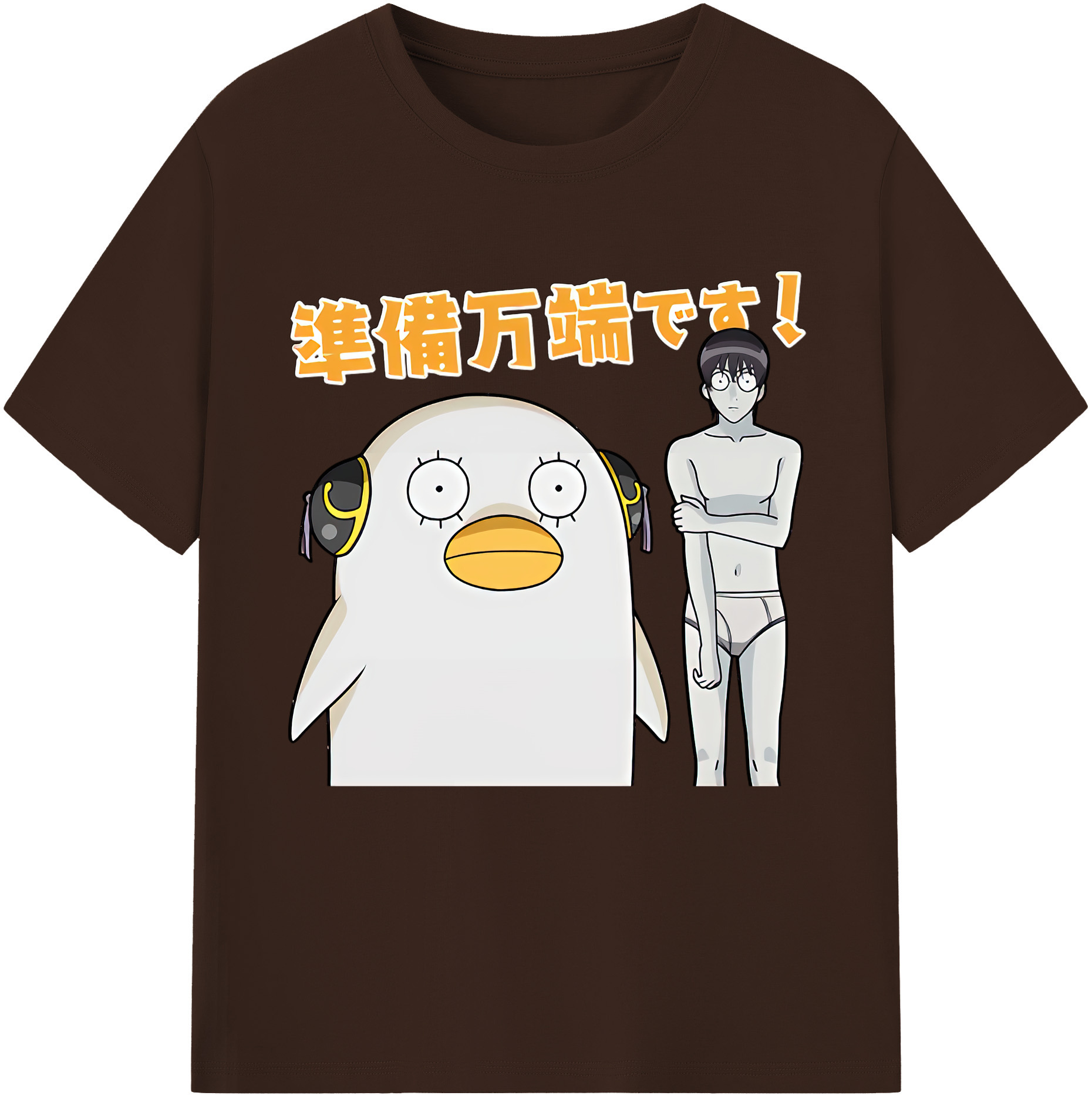 （画像用） ぎんたま 坂田銀時（さかたぎんとき） 神楽 志村新八（しむら しんぱち） GINTAMA Sakata Gintoki Kagura Shimura Shinpachi 綿100％半袖Tシャツ（フロントプリント）