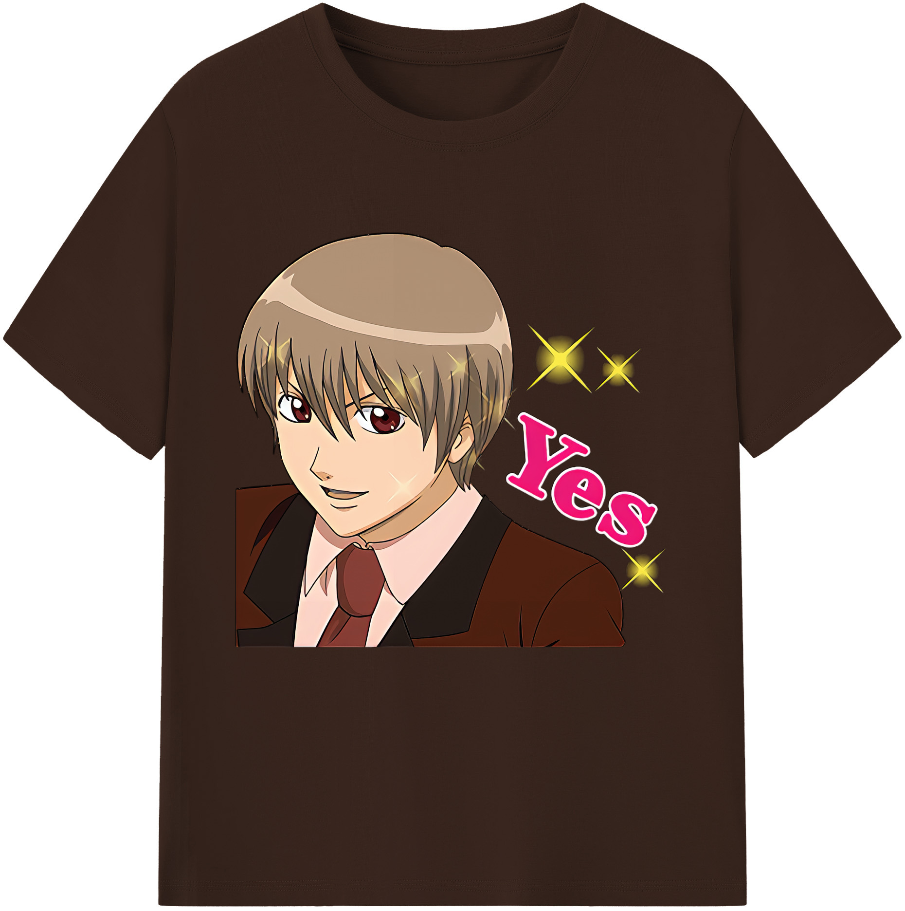 （画像用） ぎんたま 坂田銀時（さかたぎんとき） 神楽 志村新八（しむら しんぱち） GINTAMA Sakata Gintoki Kagura Shimura Shinpachi 綿100％半袖Tシャツ（フロントプリント）