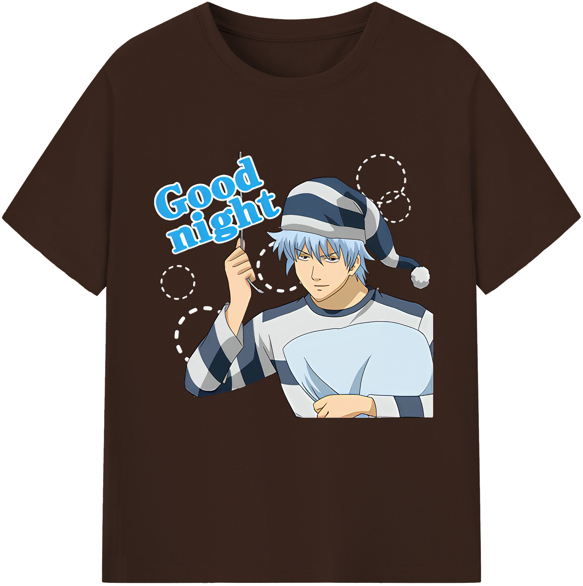 （画像用） ぎんたま 坂田銀時（さかたぎんとき） 神楽 志村新八（しむら しんぱち） GINTAMA Sakata Gintoki Kagura Shimura Shinpachi 綿100％半袖Tシャツ（フロントプリント）