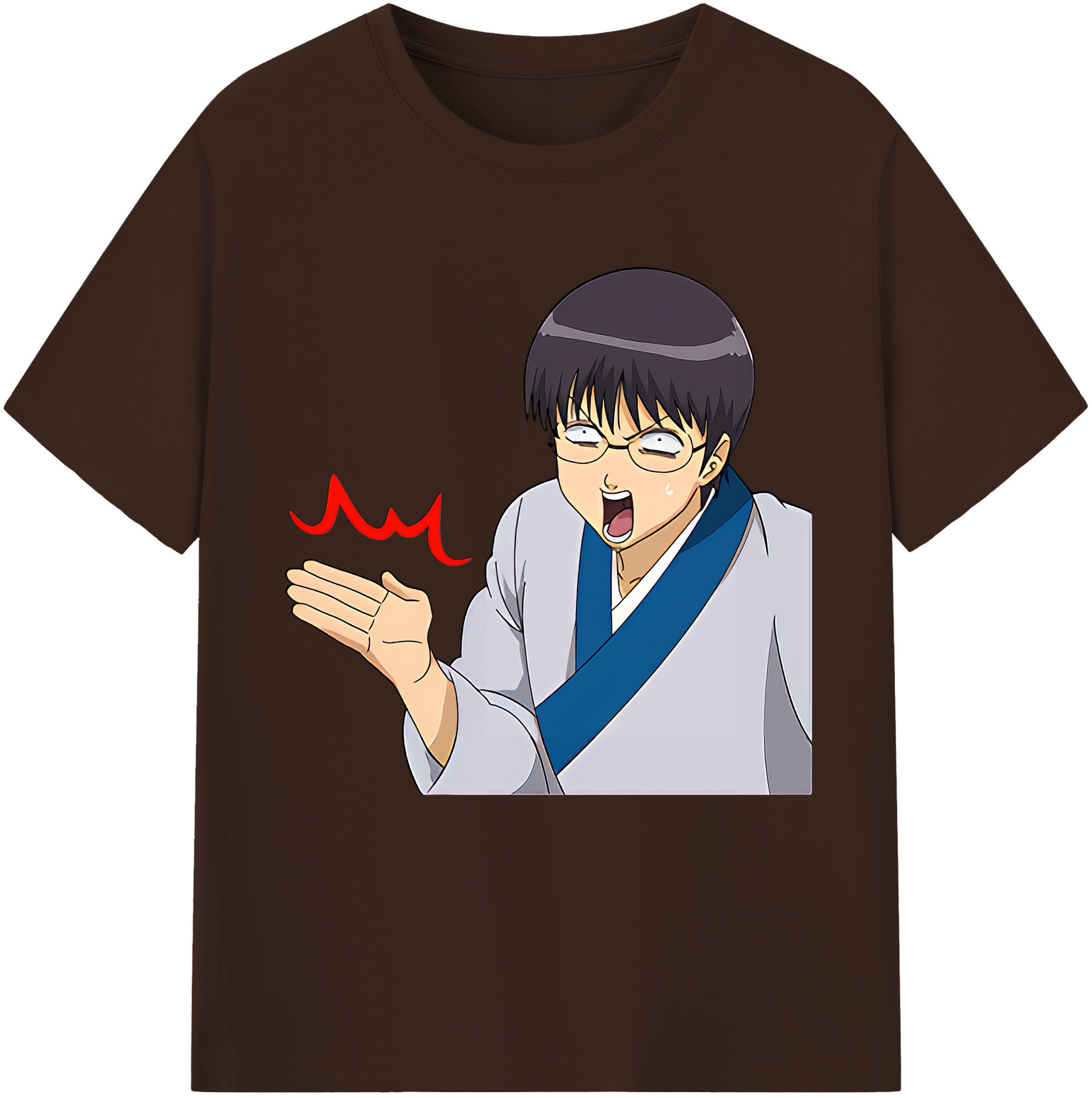 （画像用） ぎんたま 坂田銀時（さかたぎんとき） 神楽 志村新八（しむら しんぱち） GINTAMA Sakata Gintoki Kagura Shimura Shinpachi 綿100％半袖Tシャツ（フロントプリント）