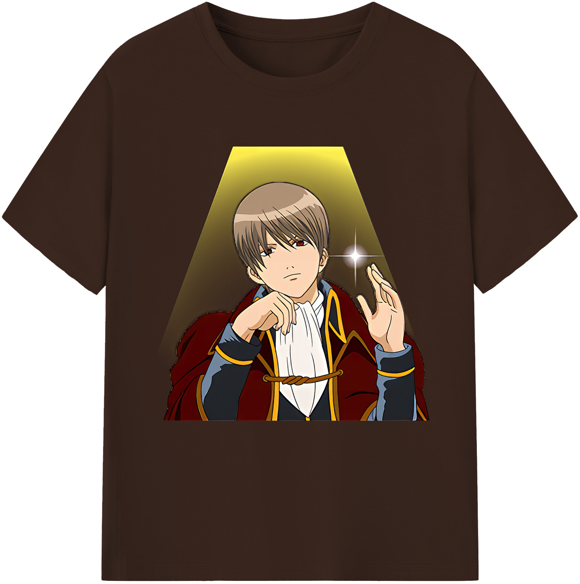 （画像用） ぎんたま 坂田銀時（さかたぎんとき） 神楽 志村新八（しむら しんぱち） GINTAMA Sakata Gintoki Kagura Shimura Shinpachi 綿100％半袖Tシャツ（フロントプリント）