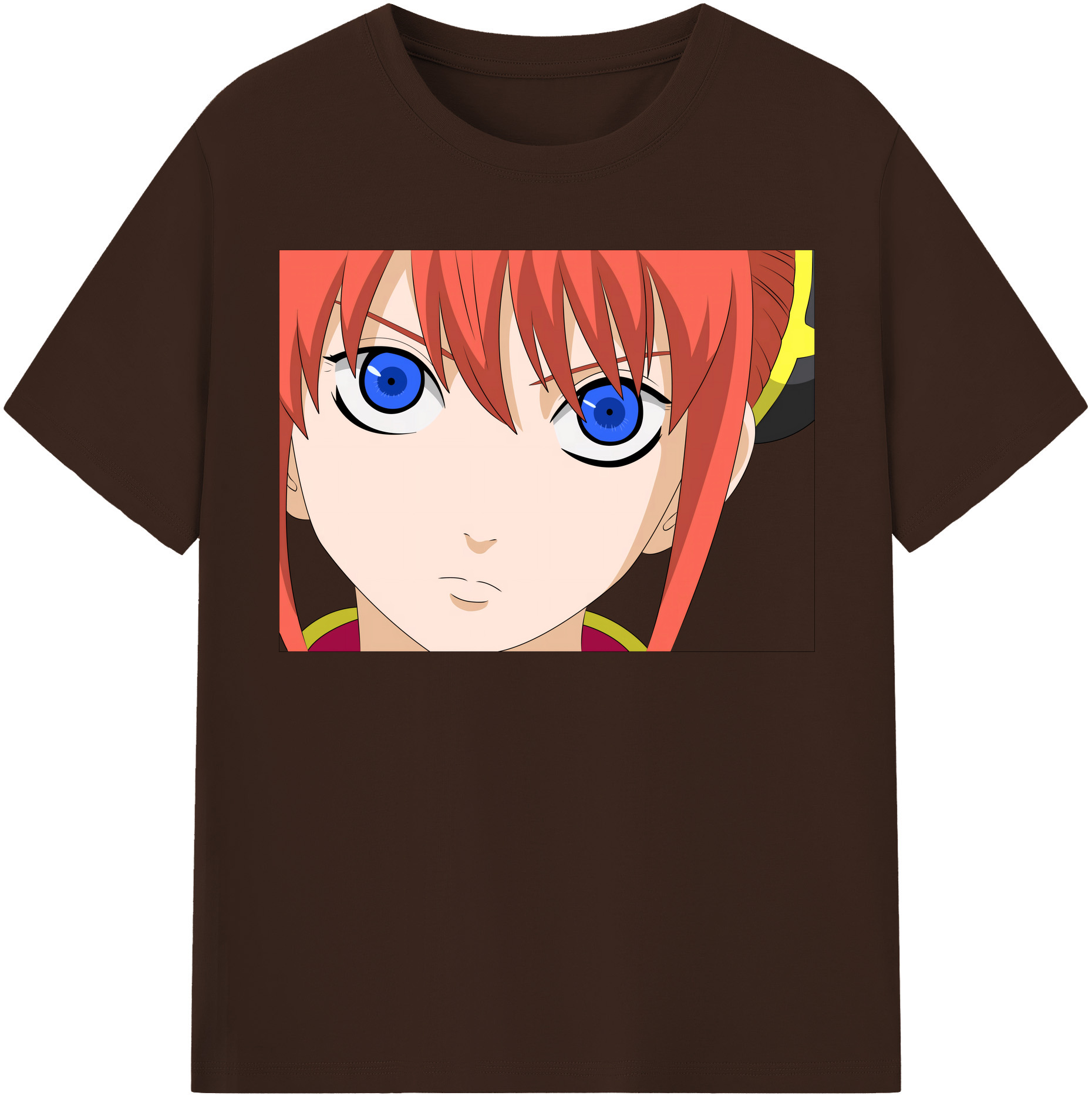 （画像用） ぎんたま 坂田銀時（さかたぎんとき） 神楽 志村新八（しむら しんぱち） GINTAMA Sakata Gintoki Kagura Shimura Shinpachi 綿100％半袖Tシャツ（フロントプリント）
