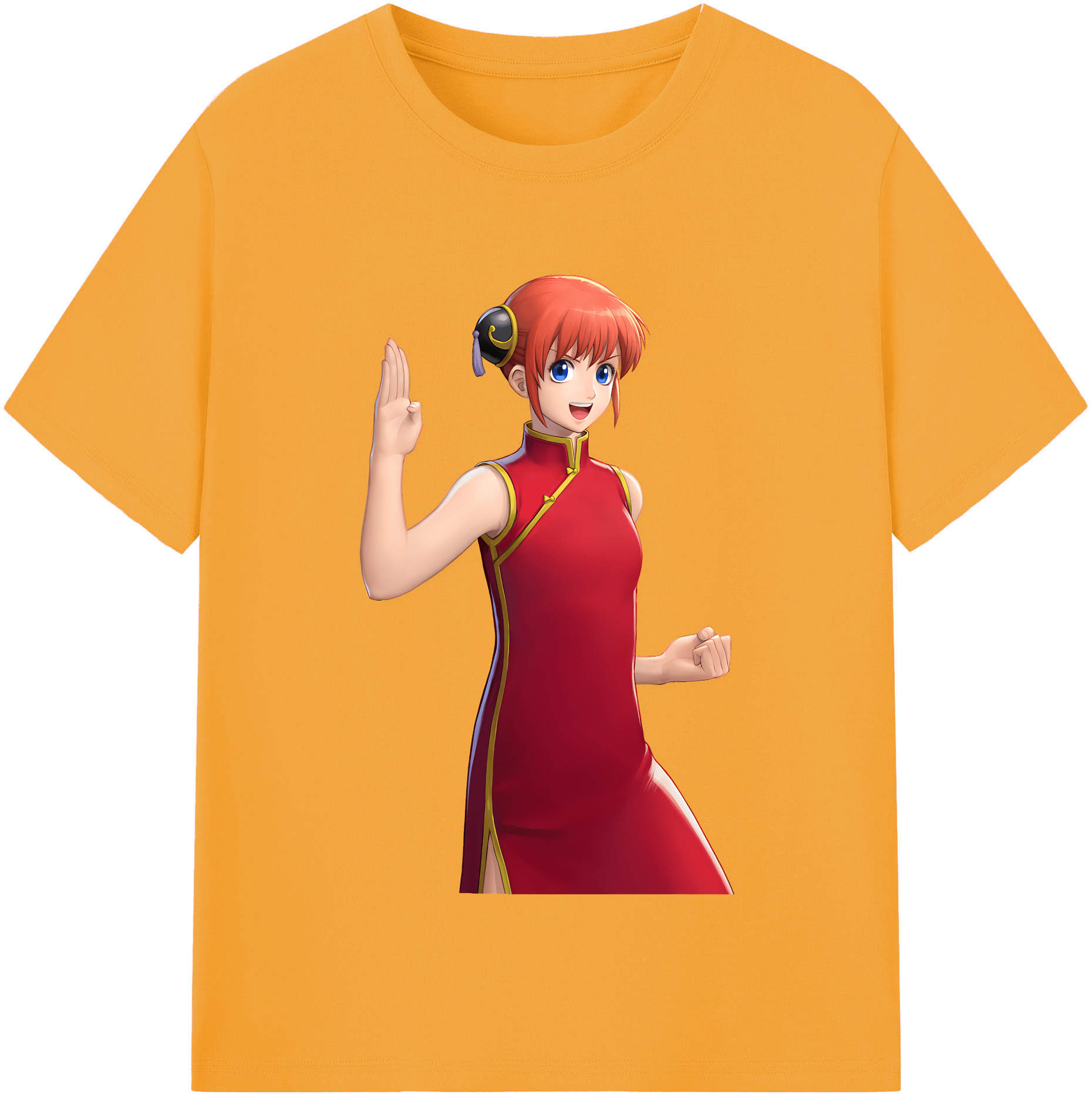 （画像用） ぎんたま 坂田銀時（さかたぎんとき） 神楽 志村新八（しむら しんぱち） GINTAMA Sakata Gintoki Kagura Shimura Shinpachi 綿100％半袖Tシャツ（フロントプリント）