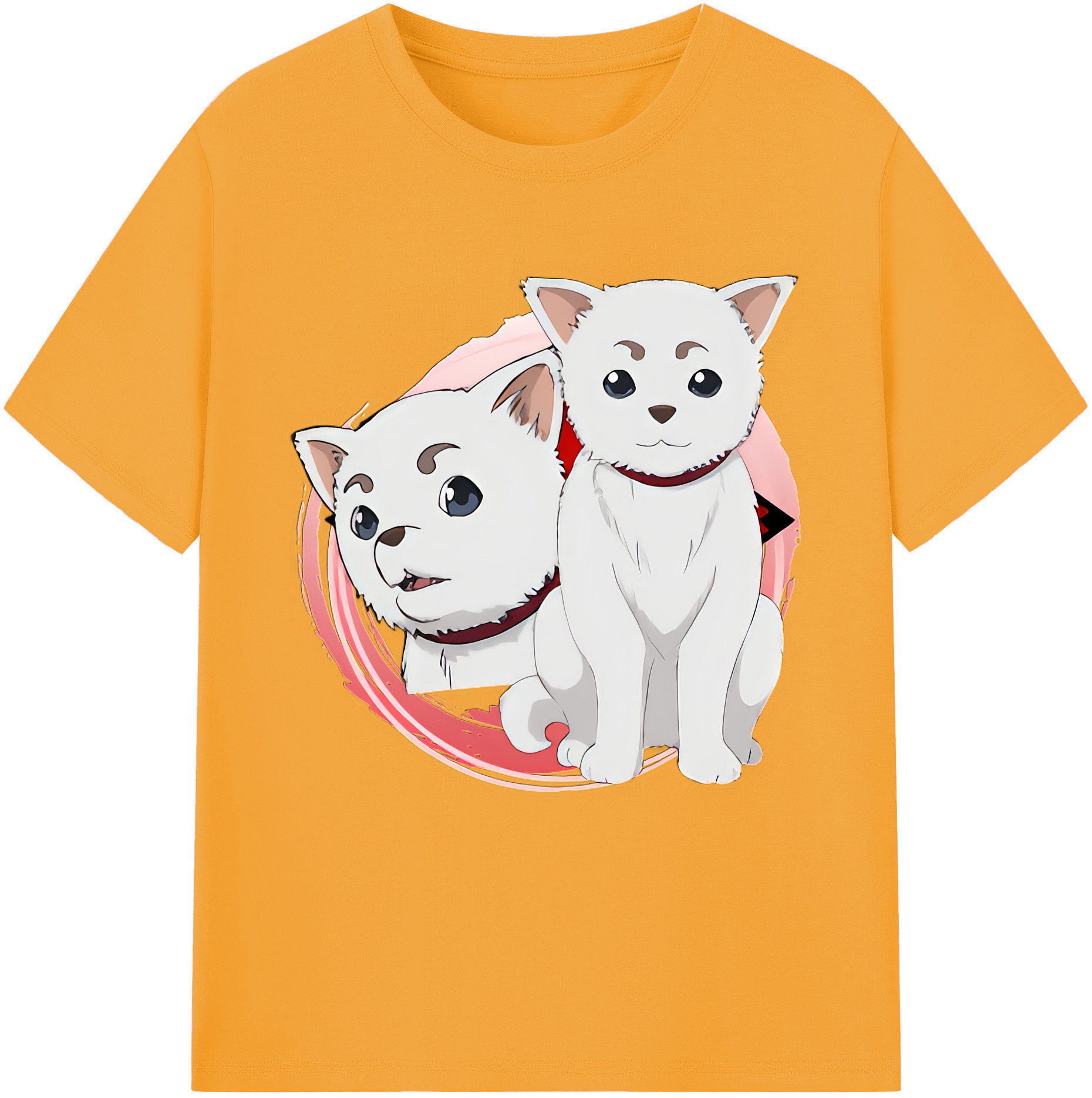 （画像用） ぎんたま 坂田銀時（さかたぎんとき） 神楽 志村新八（しむら しんぱち） GINTAMA Sakata Gintoki Kagura Shimura Shinpachi 綿100％半袖Tシャツ（フロントプリント）