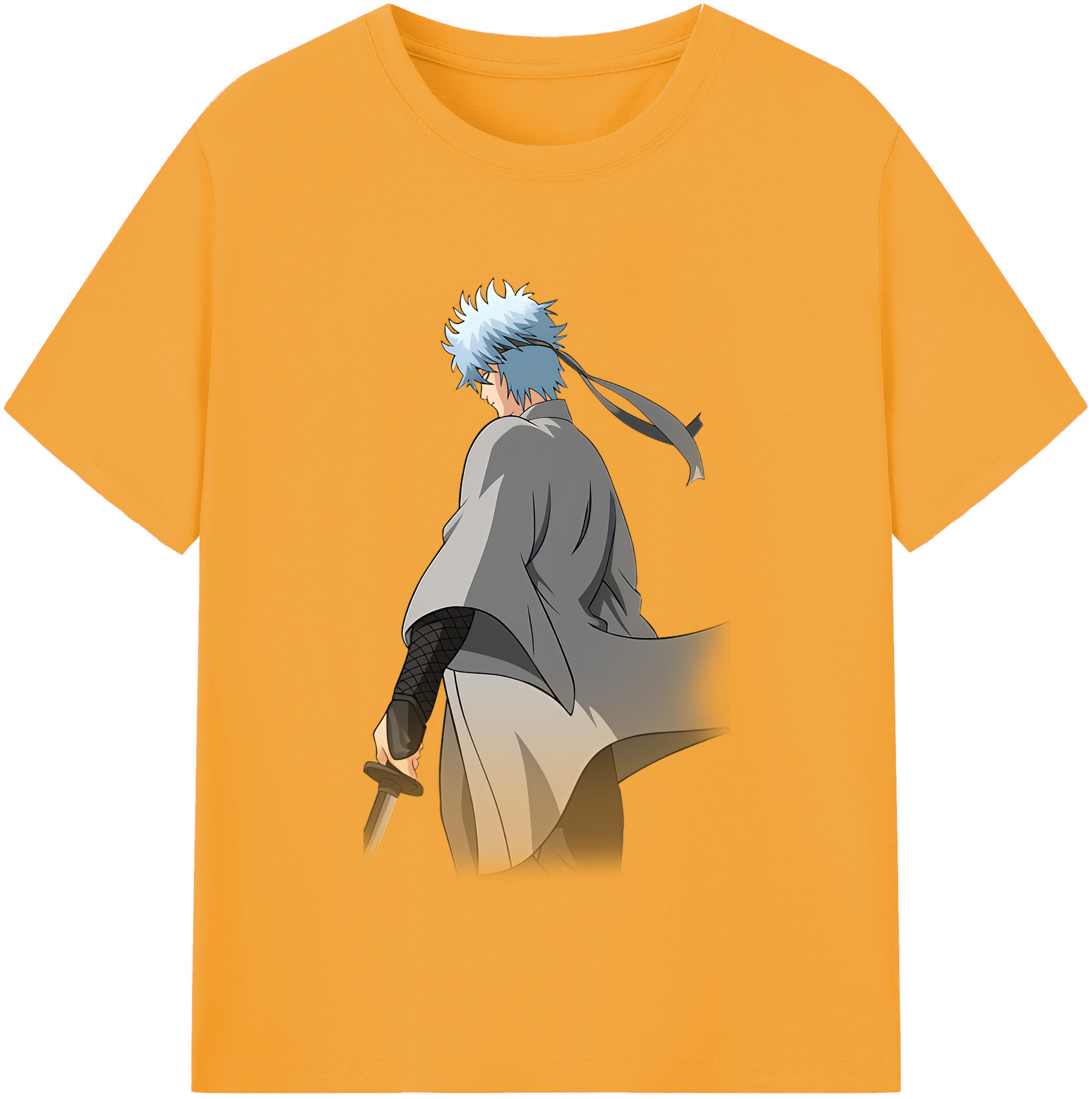 （画像用） ぎんたま 坂田銀時（さかたぎんとき） 神楽 志村新八（しむら しんぱち） GINTAMA Sakata Gintoki Kagura Shimura Shinpachi 綿100％半袖Tシャツ（フロントプリント）