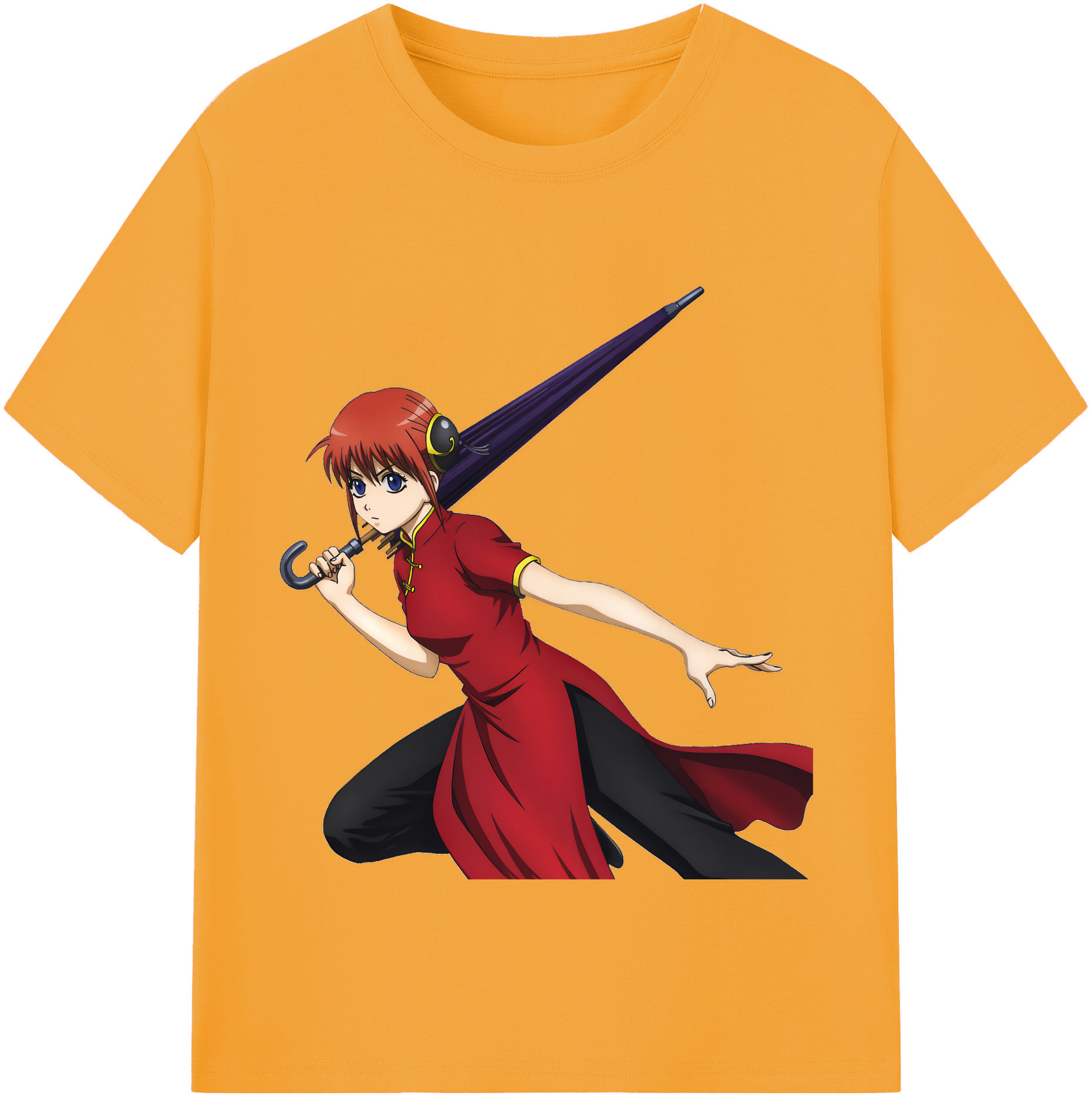 （画像用） ぎんたま 坂田銀時（さかたぎんとき） 神楽 志村新八（しむら しんぱち） GINTAMA Sakata Gintoki Kagura Shimura Shinpachi 綿100％半袖Tシャツ（フロントプリント）