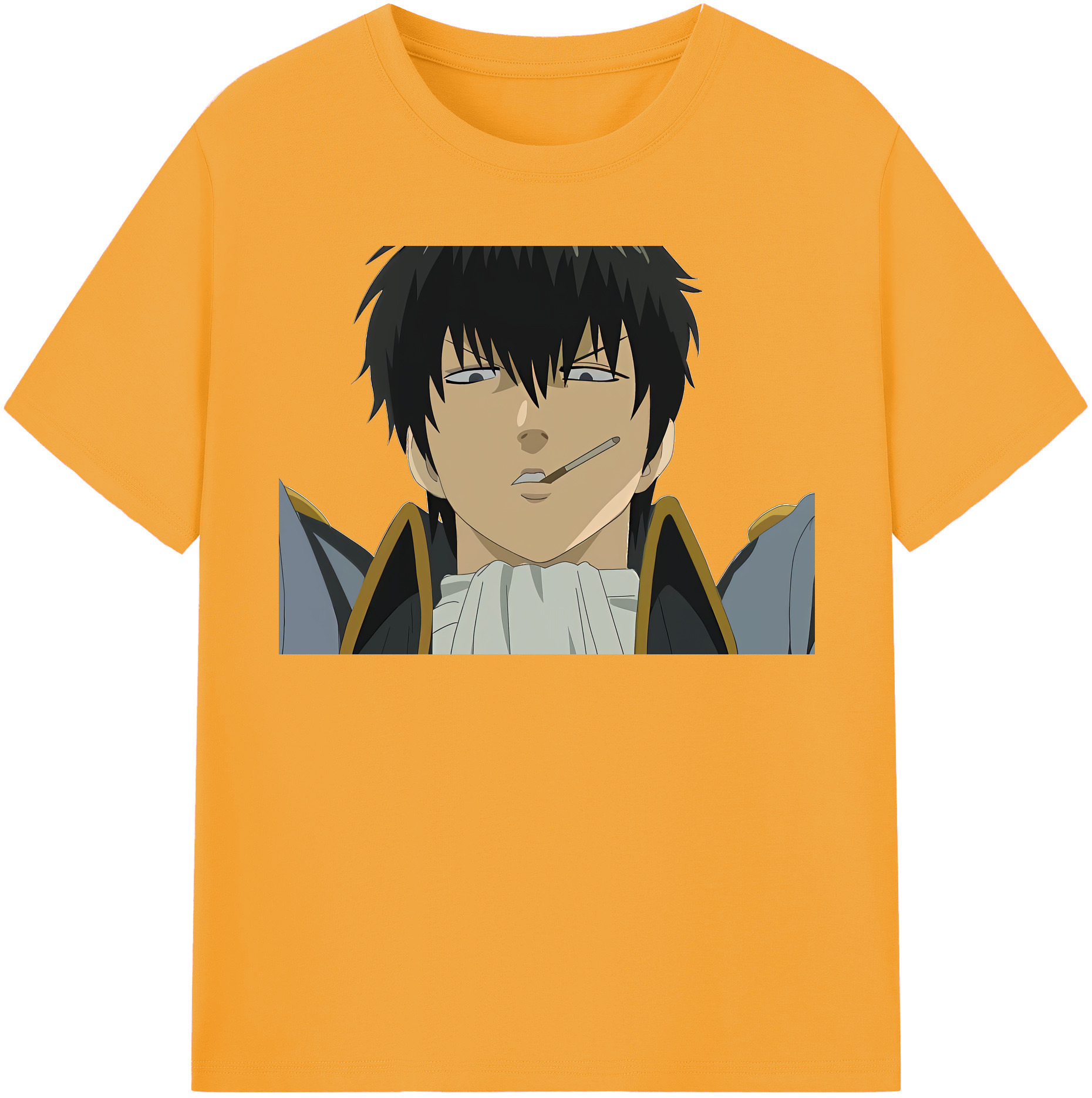 （画像用） ぎんたま 坂田銀時（さかたぎんとき） 神楽 志村新八（しむら しんぱち） GINTAMA Sakata Gintoki Kagura Shimura Shinpachi 綿100％半袖Tシャツ（フロントプリント）