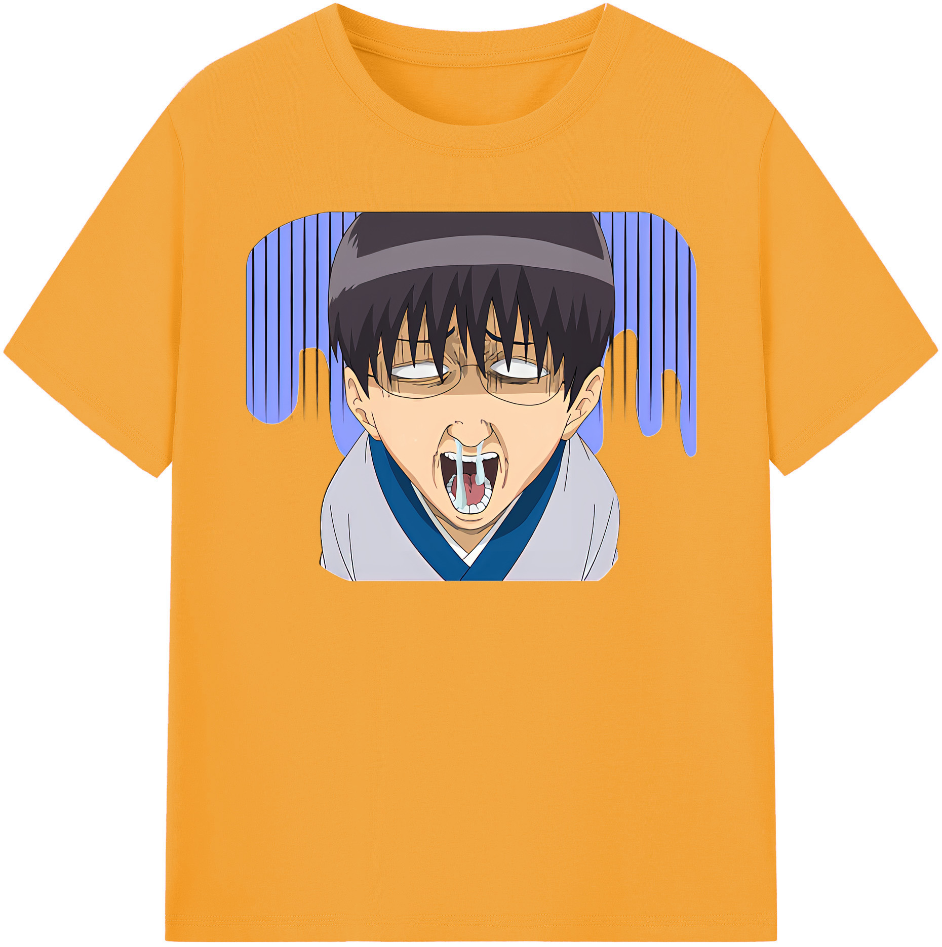 （画像用） ぎんたま 坂田銀時（さかたぎんとき） 神楽 志村新八（しむら しんぱち） GINTAMA Sakata Gintoki Kagura Shimura Shinpachi 綿100％半袖Tシャツ（フロントプリント）