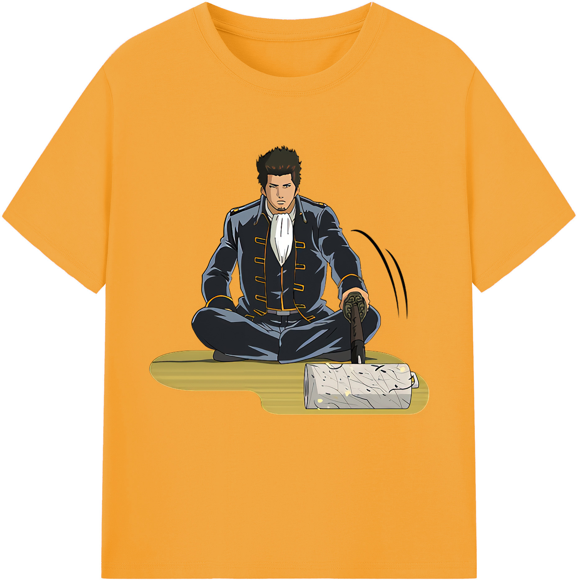 （画像用） ぎんたま 坂田銀時（さかたぎんとき） 神楽 志村新八（しむら しんぱち） GINTAMA Sakata Gintoki Kagura Shimura Shinpachi 綿100％半袖Tシャツ（フロントプリント）