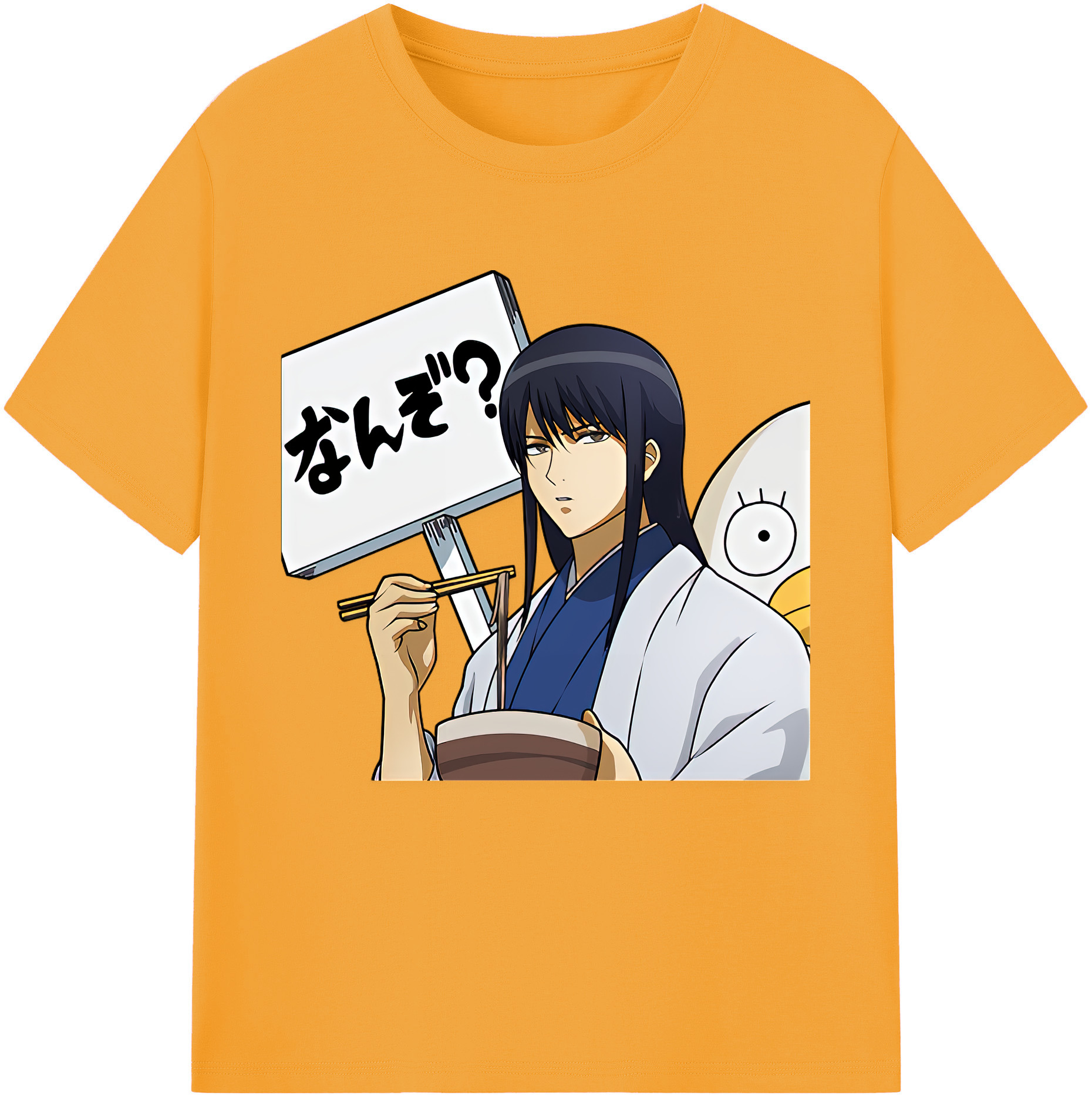 （画像用） ぎんたま 坂田銀時（さかたぎんとき） 神楽 志村新八（しむら しんぱち） GINTAMA Sakata Gintoki Kagura Shimura Shinpachi 綿100％半袖Tシャツ（フロントプリント）