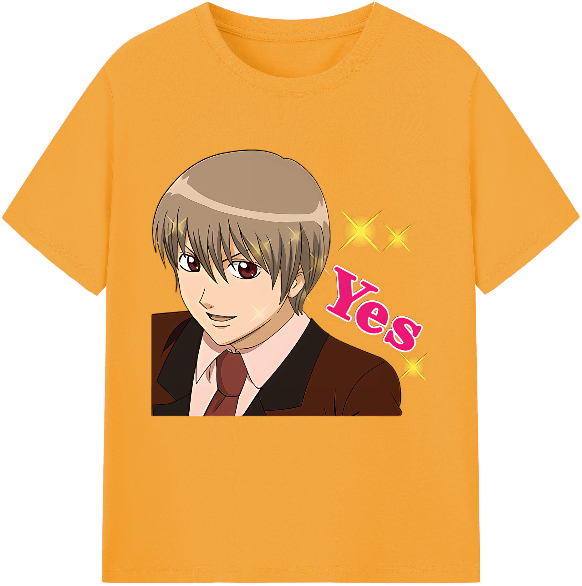 （画像用） ぎんたま 坂田銀時（さかたぎんとき） 神楽 志村新八（しむら しんぱち） GINTAMA Sakata Gintoki Kagura Shimura Shinpachi 綿100％半袖Tシャツ（フロントプリント）