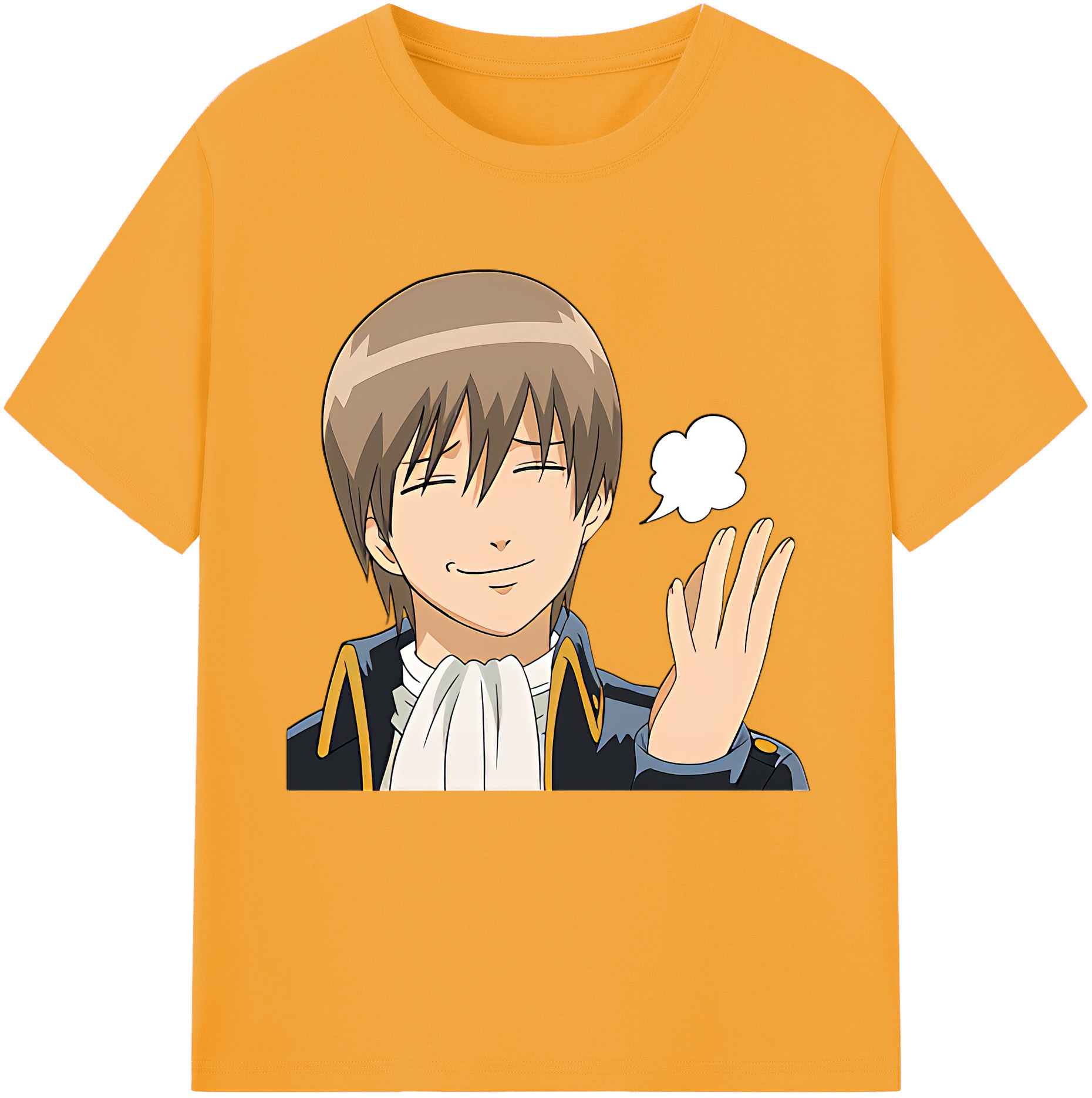 （画像用） ぎんたま 坂田銀時（さかたぎんとき） 神楽 志村新八（しむら しんぱち） GINTAMA Sakata Gintoki Kagura Shimura Shinpachi 綿100％半袖Tシャツ（フロントプリント）