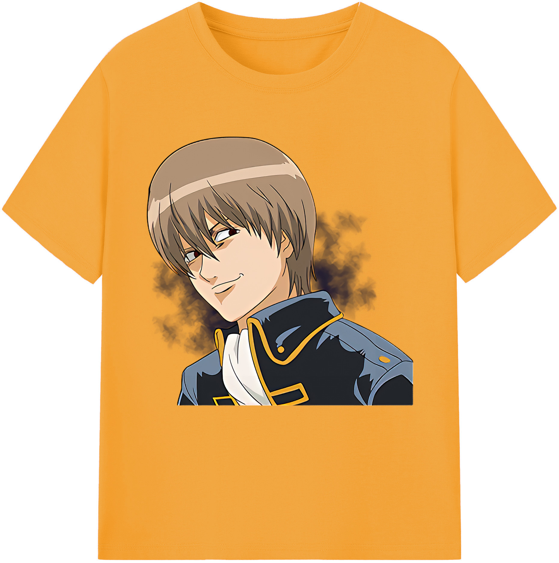 （画像用） ぎんたま 坂田銀時（さかたぎんとき） 神楽 志村新八（しむら しんぱち） GINTAMA Sakata Gintoki Kagura Shimura Shinpachi 綿100％半袖Tシャツ（フロントプリント）