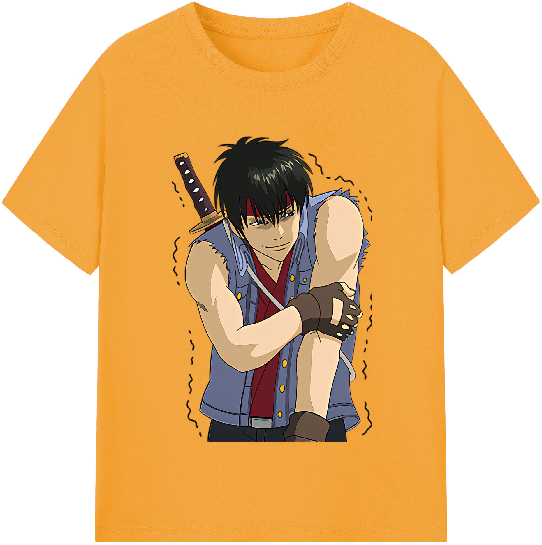 （画像用） ぎんたま 坂田銀時（さかたぎんとき） 神楽 志村新八（しむら しんぱち） GINTAMA Sakata Gintoki Kagura Shimura Shinpachi 綿100％半袖Tシャツ（フロントプリント）